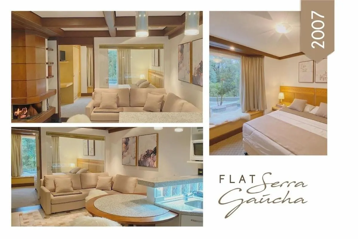 Luxuoso Studio 2007 Laje de Pedra Gramado Canela