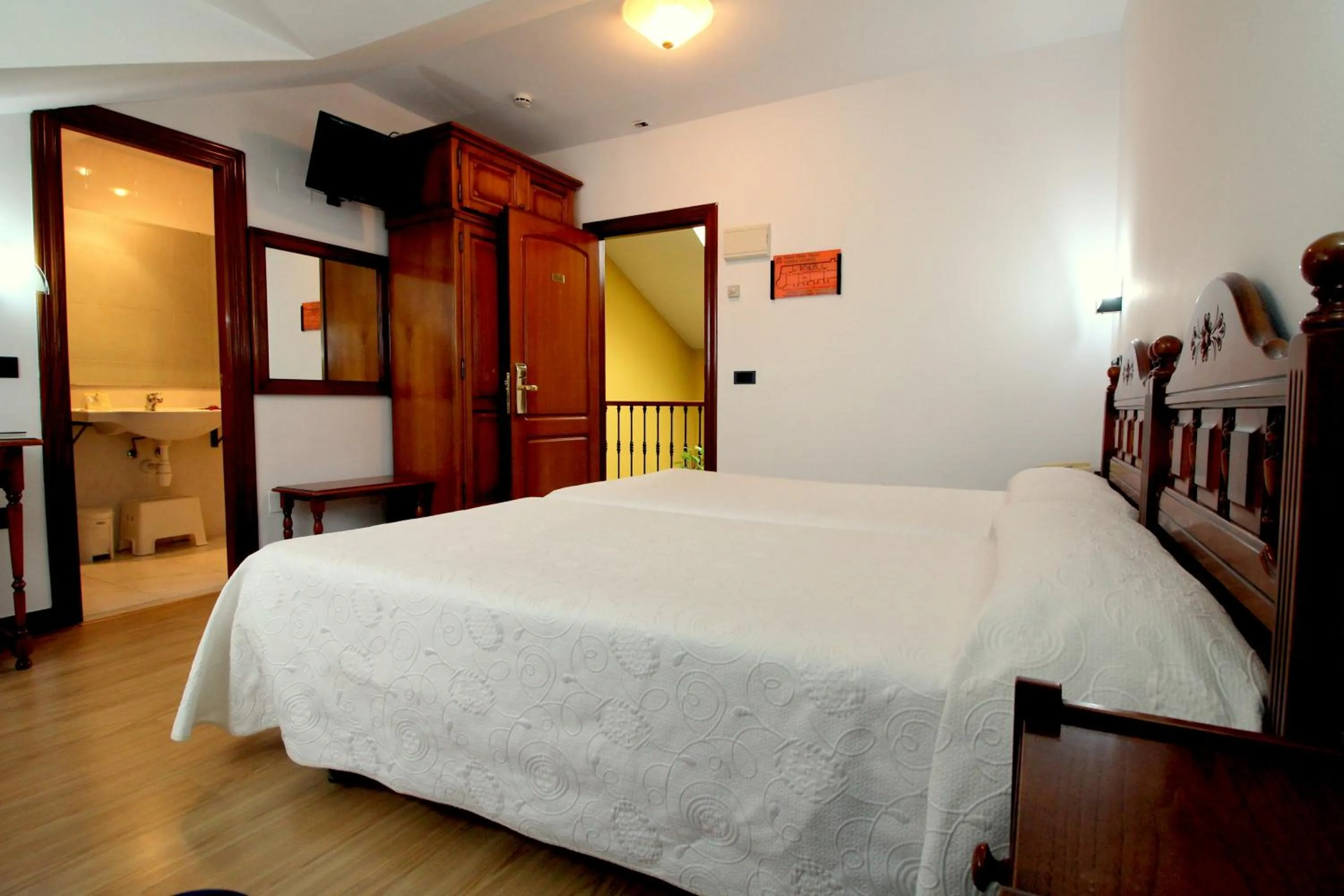 Bed in Hotel Doña Nieves