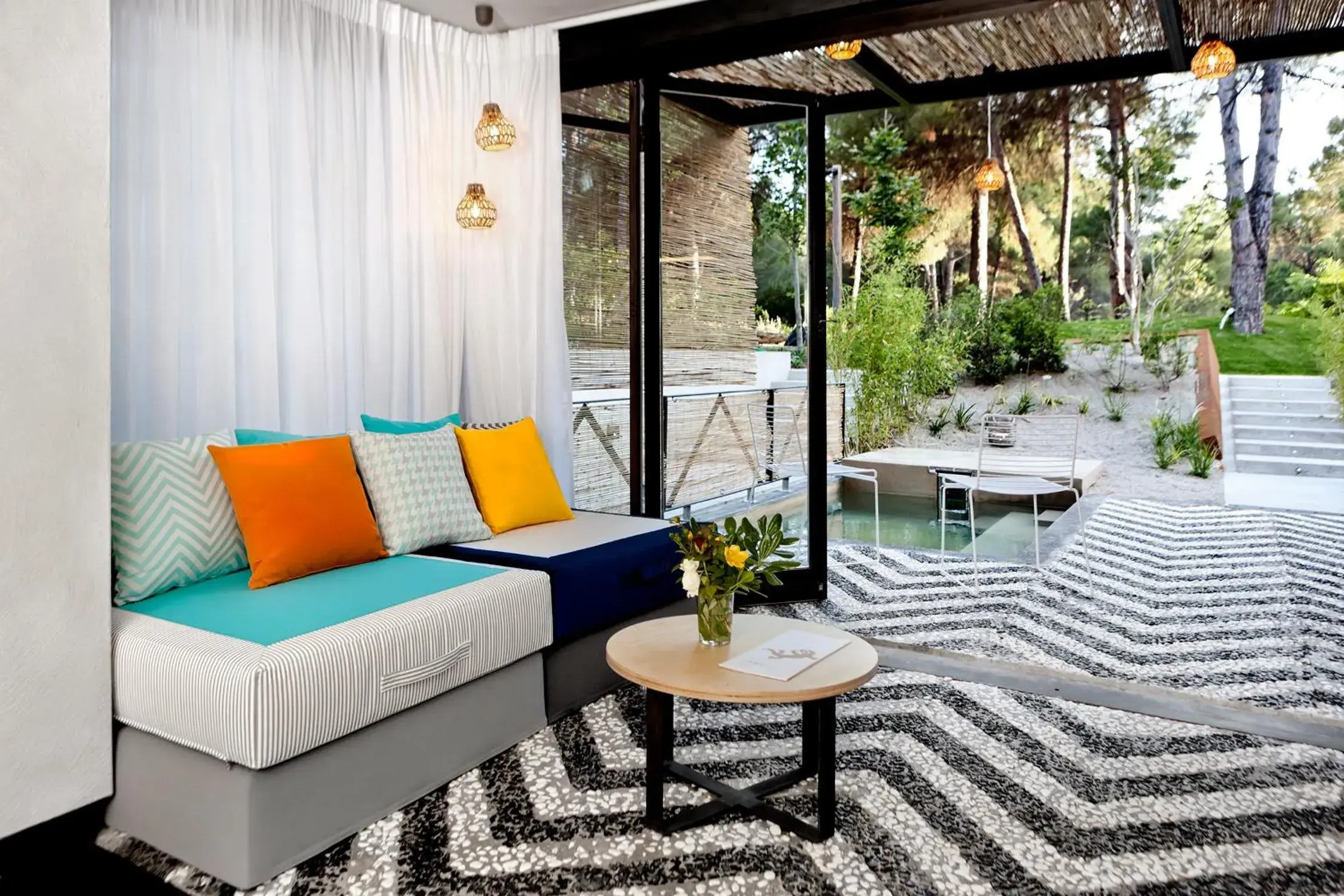 Bedroom in Ekies All Senses Resort, a Member of Design Hotels Bedroom in Ekies All Senses Resort, a Member of Design Hotels