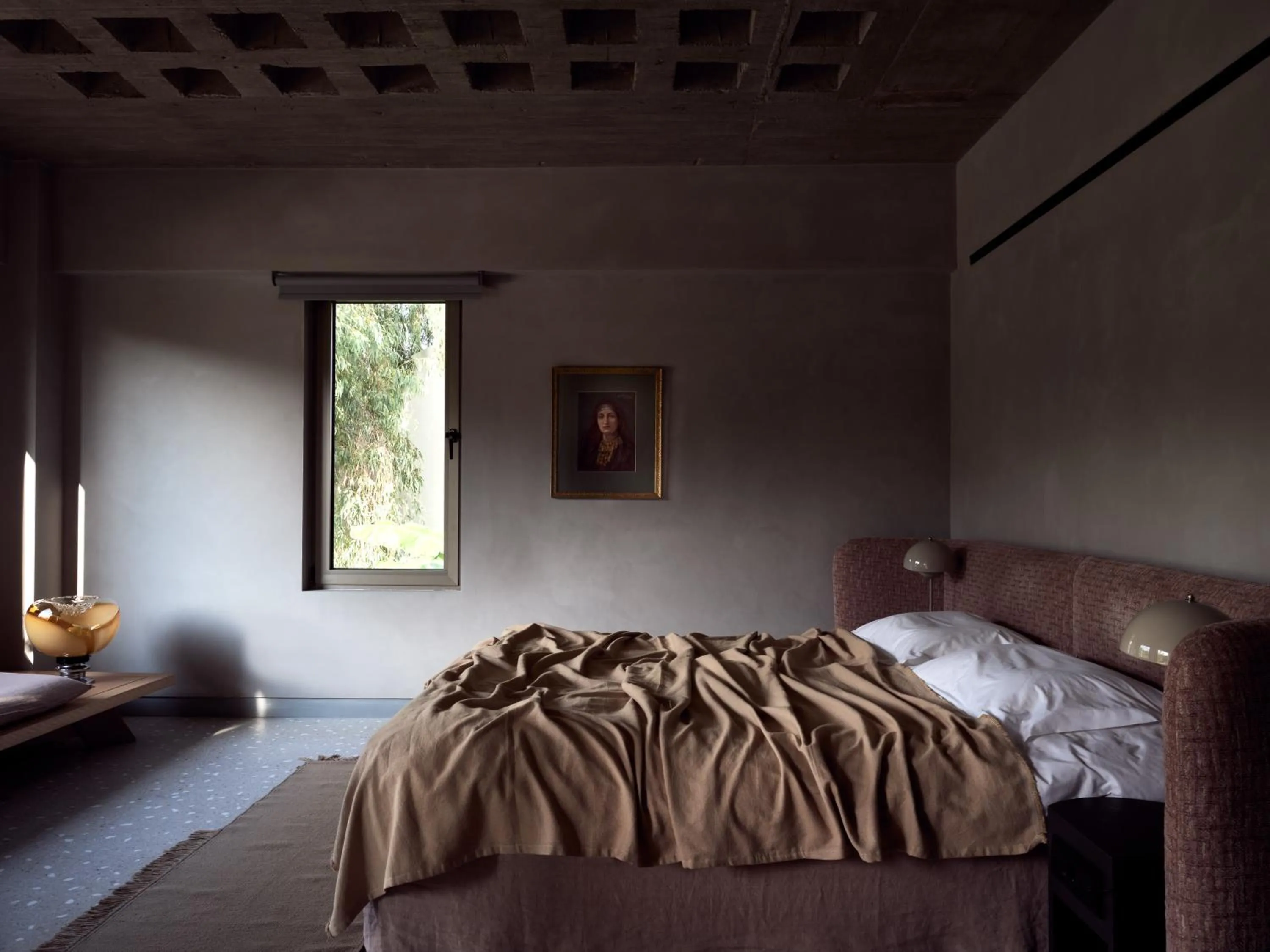 Bedroom, Bed in Ekies All Senses Resort, a Member of Design Hotels