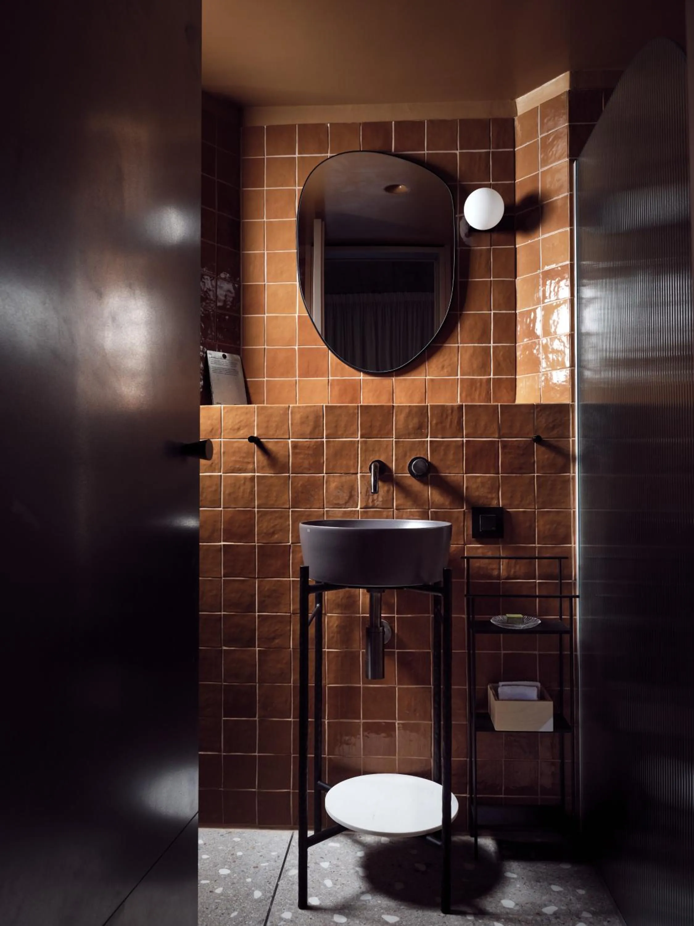 Bathroom in Ekies All Senses Resort, a Member of Design Hotels