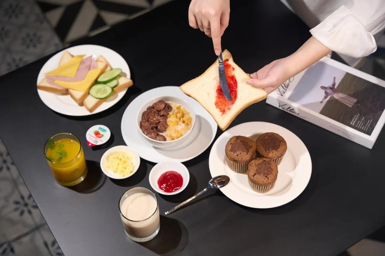 Breakfast in M Village Hotel Tôn Thất Đạm