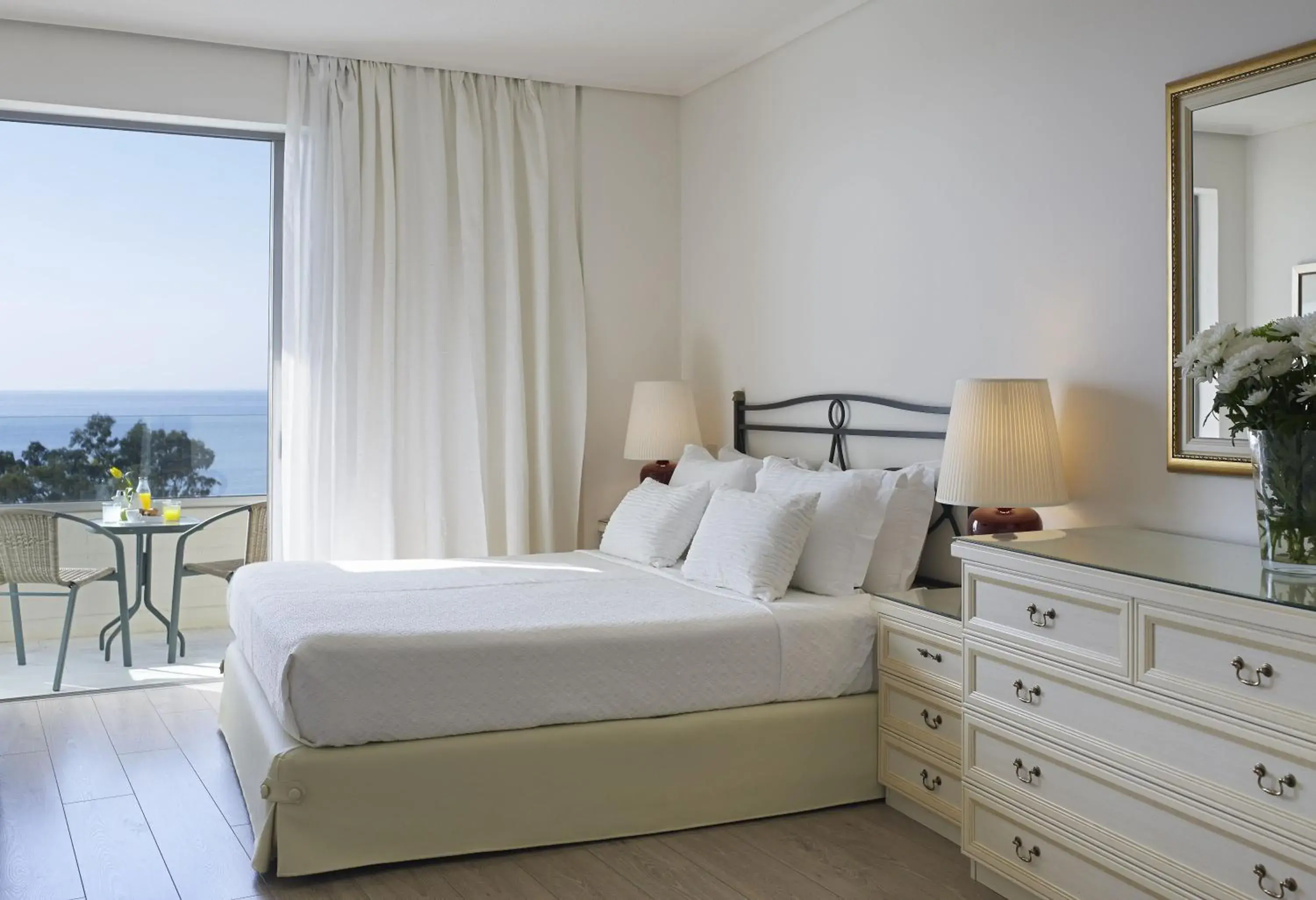 Sea view, Bed in Amarilia Hotel Sea view, Bed in Amarilia Hotel