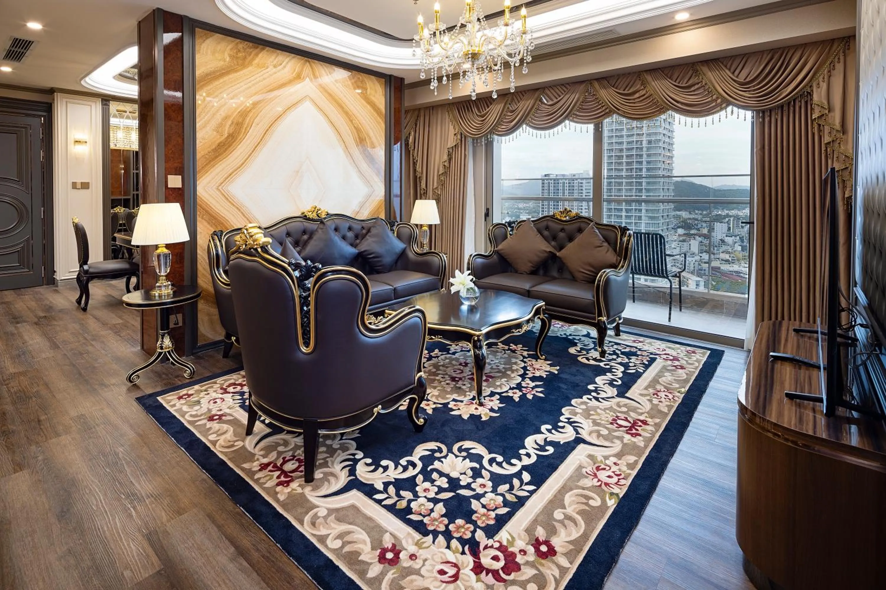 Living room in Annova Nha Trang Hotel