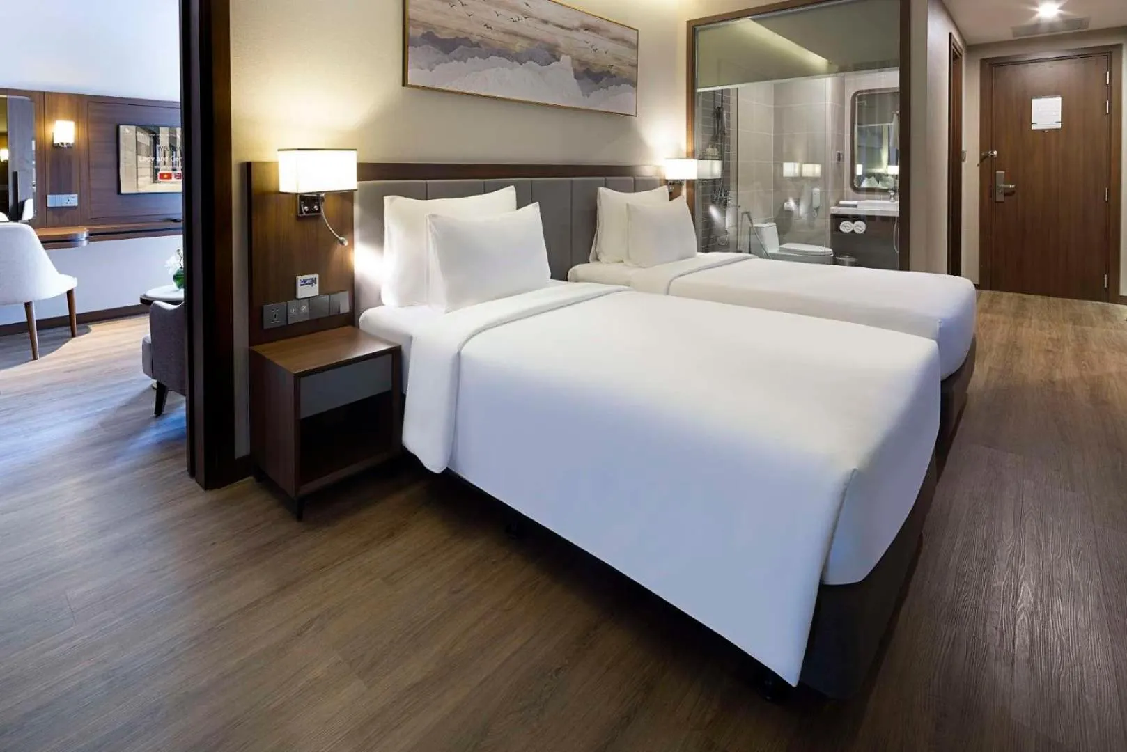 Bed in Annova Nha Trang Hotel