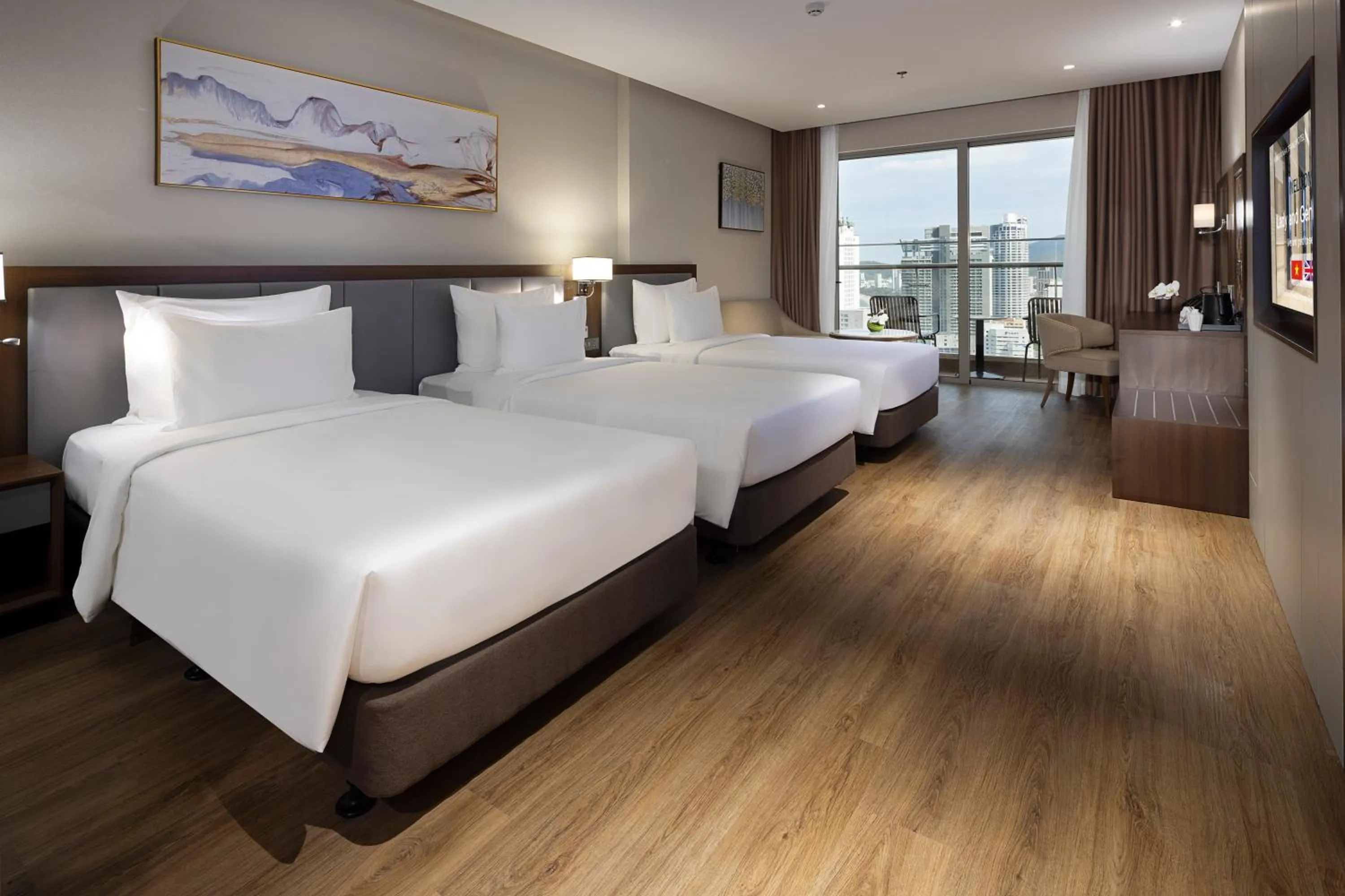 Photo of the whole room, Bed in Annova Nha Trang Hotel