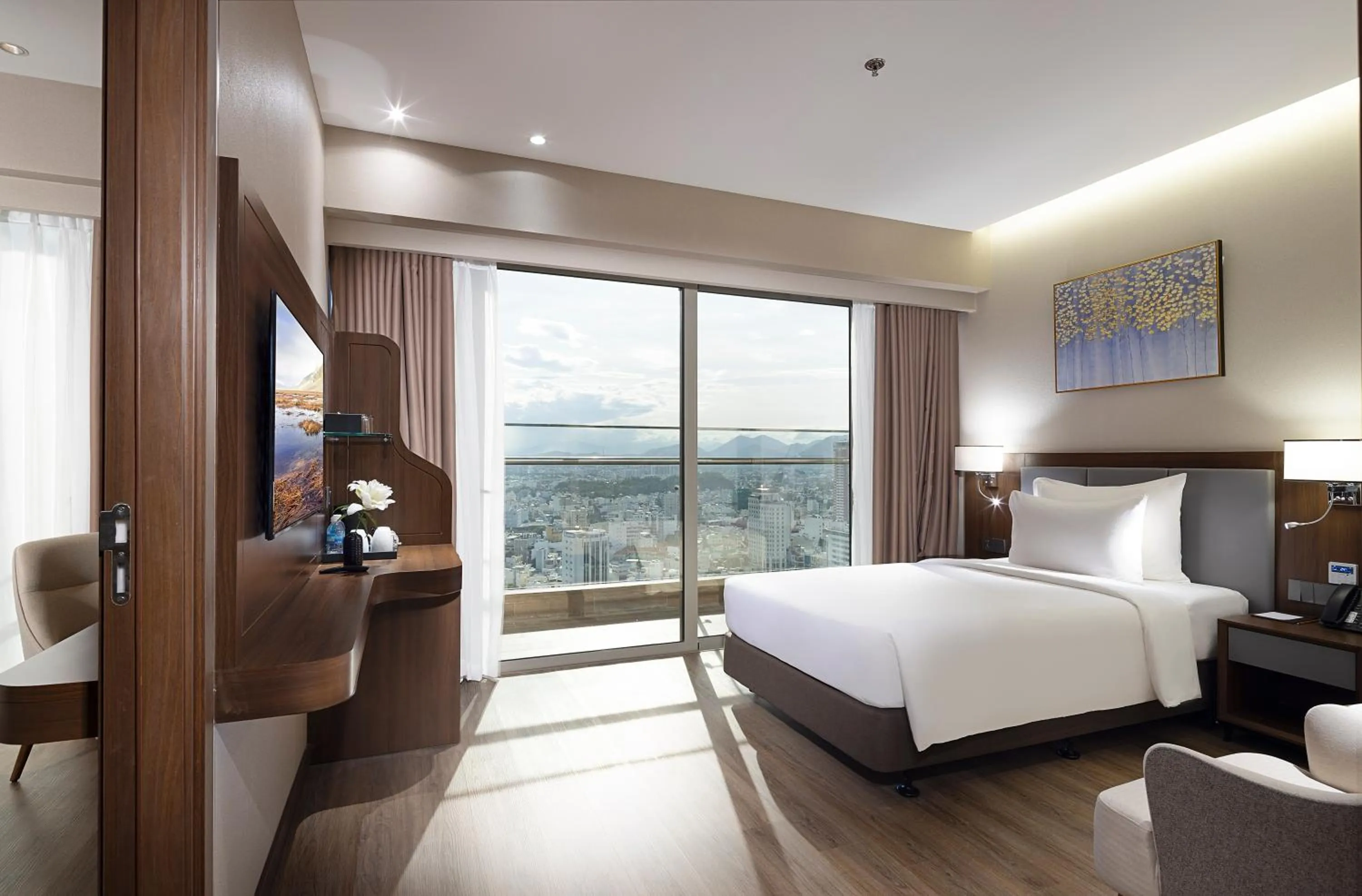 Bedroom, Bed in Annova Nha Trang Hotel