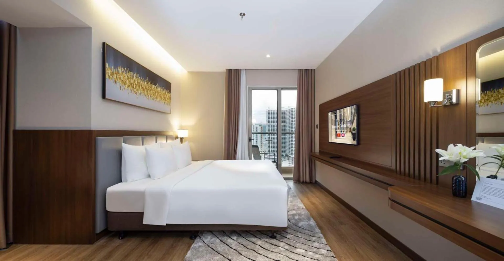 Photo of the whole room, Bed in Annova Nha Trang Hotel