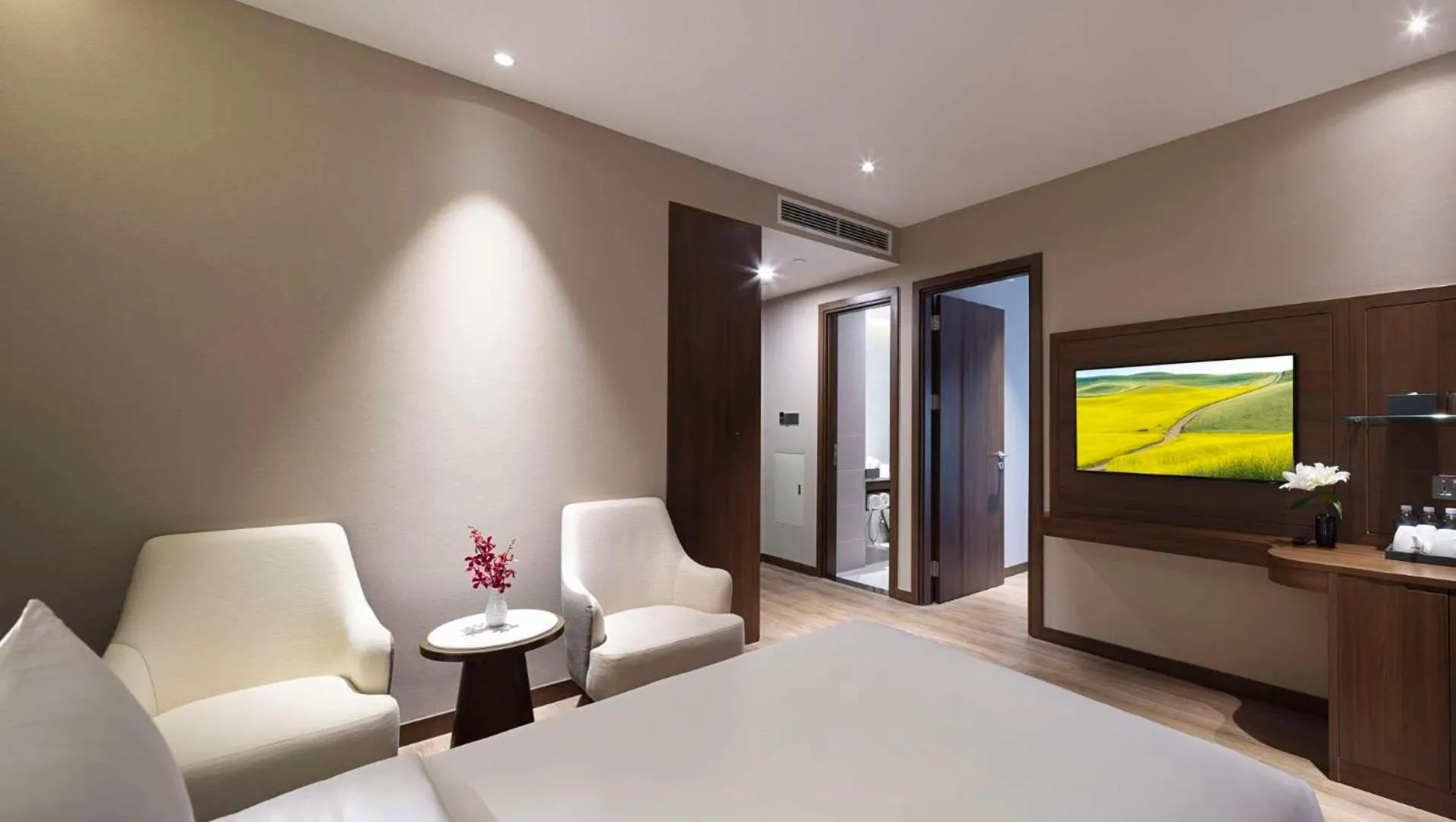 TV and multimedia, Bed in Annova Nha Trang Hotel