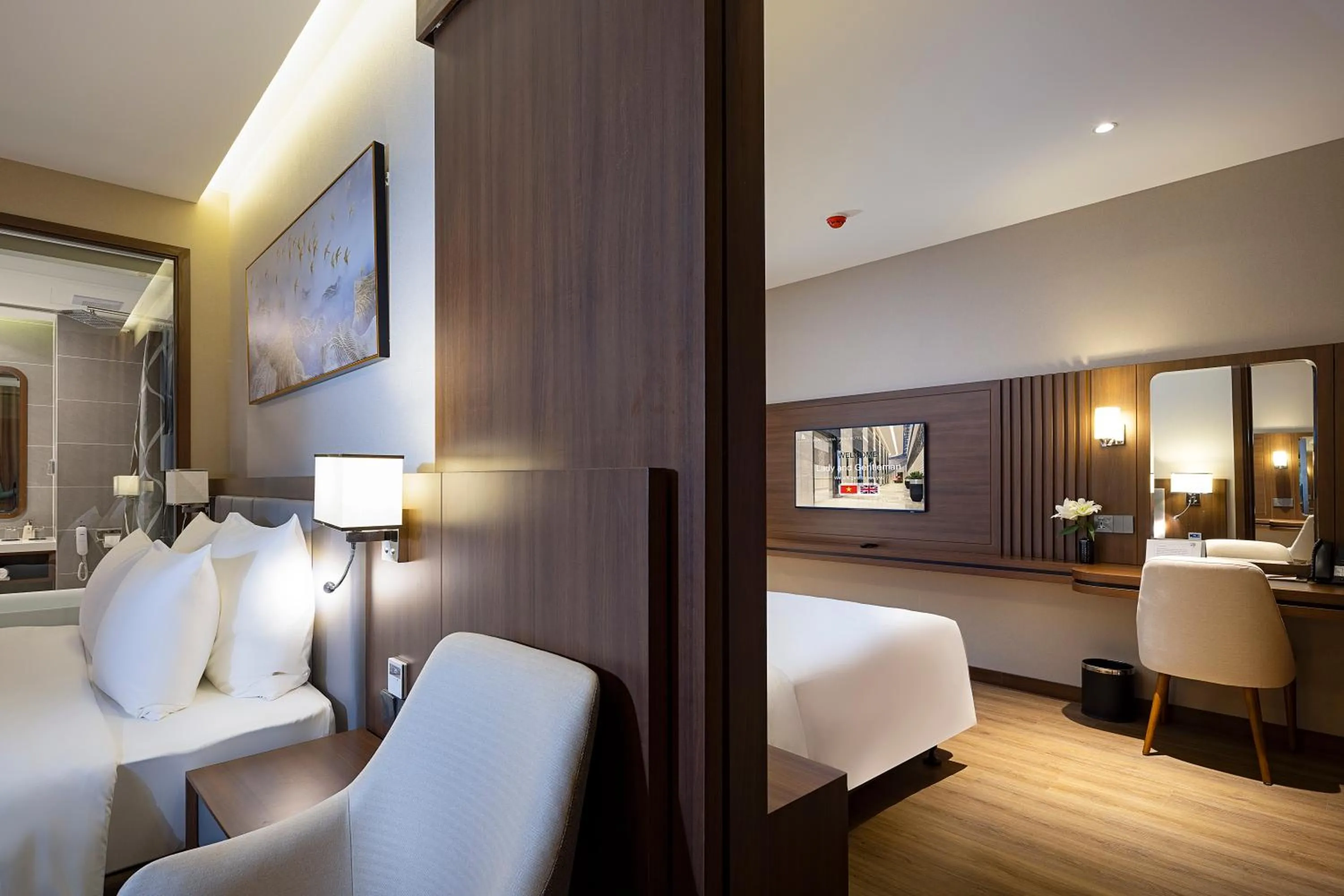 Photo of the whole room, Bed in Annova Nha Trang Hotel