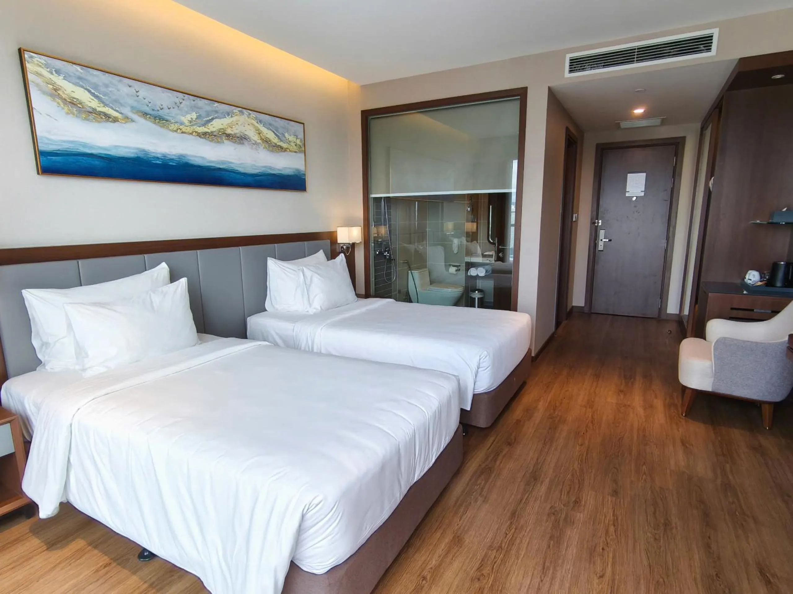 Bed in Annova Nha Trang Hotel