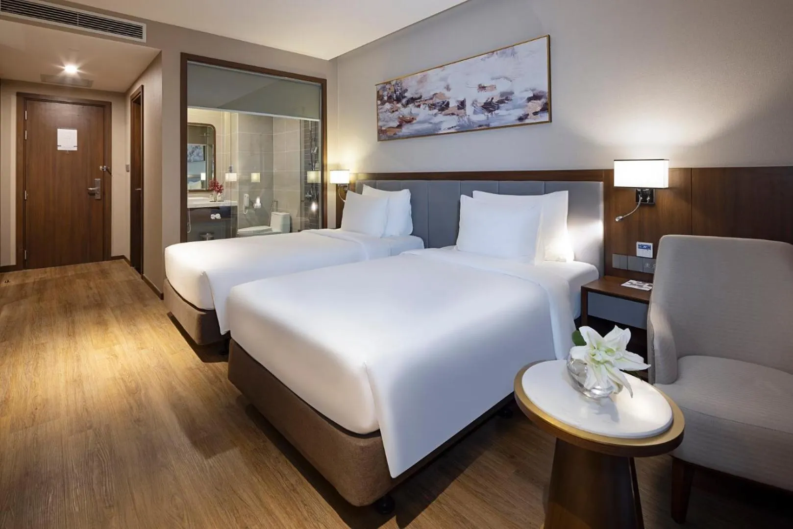 Bed in Annova Nha Trang Hotel