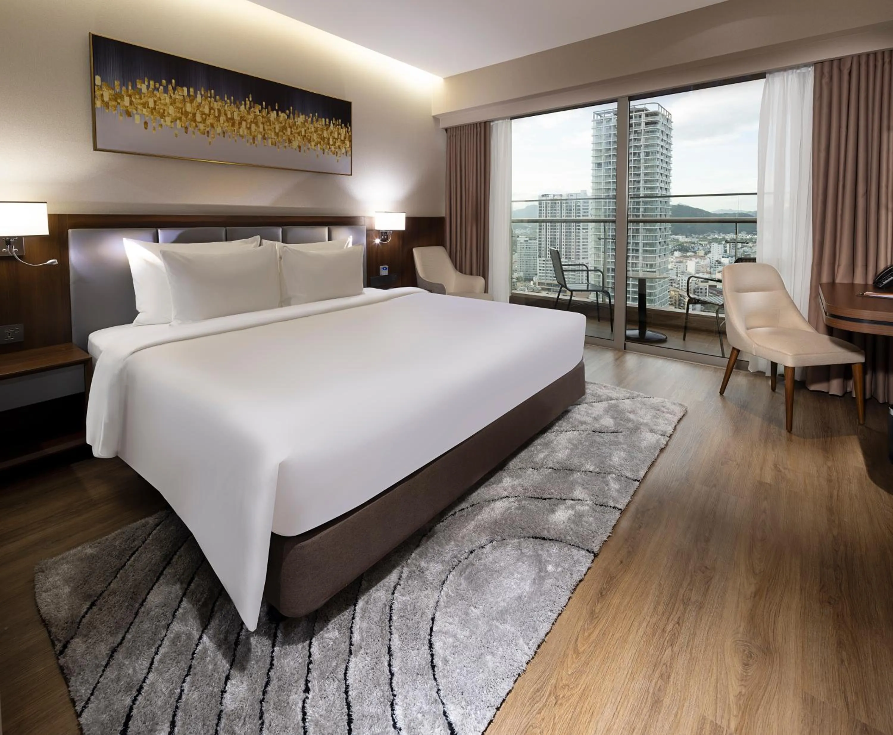 Photo of the whole room, Bed in Annova Nha Trang Hotel