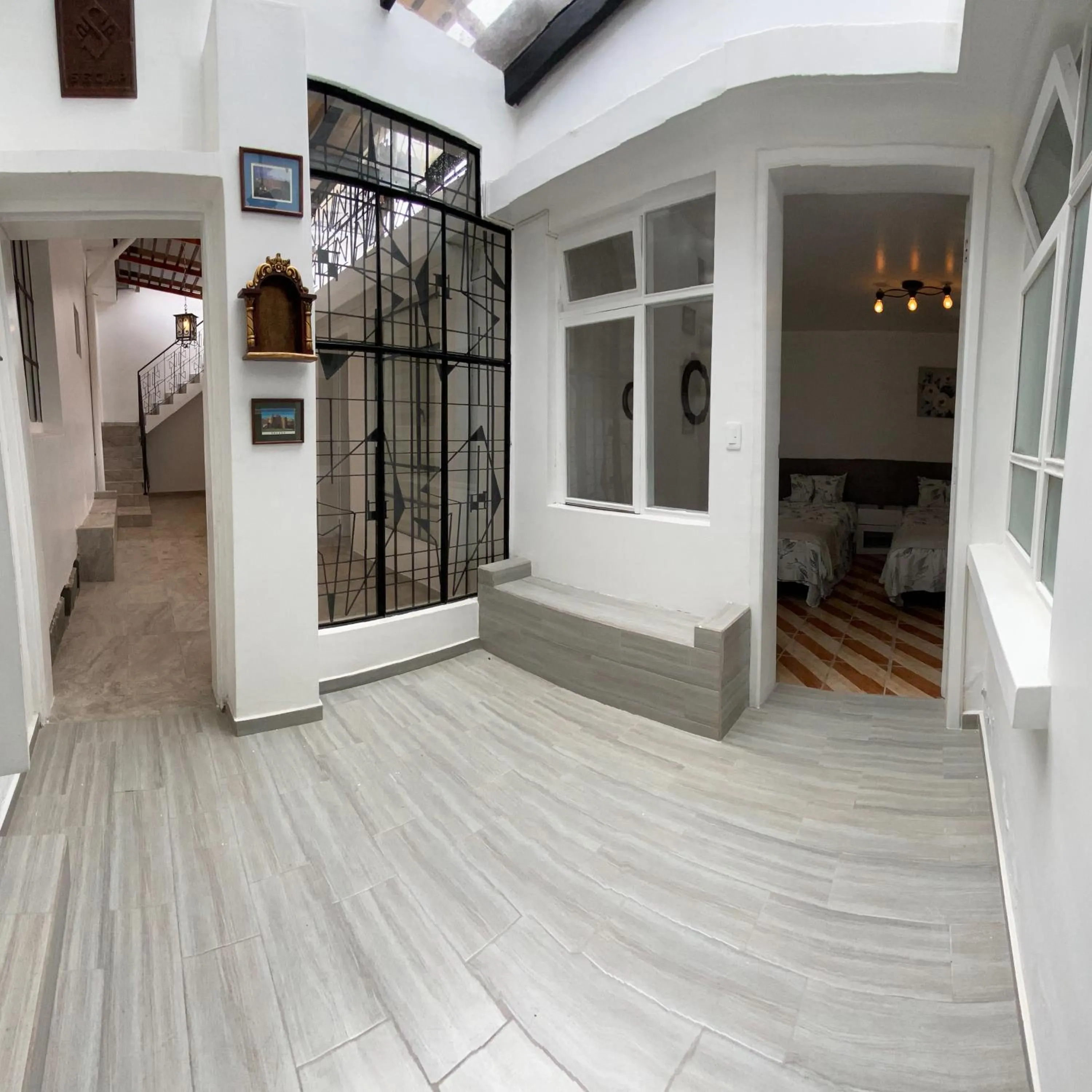 Patio in Casa Balthazar Hostel