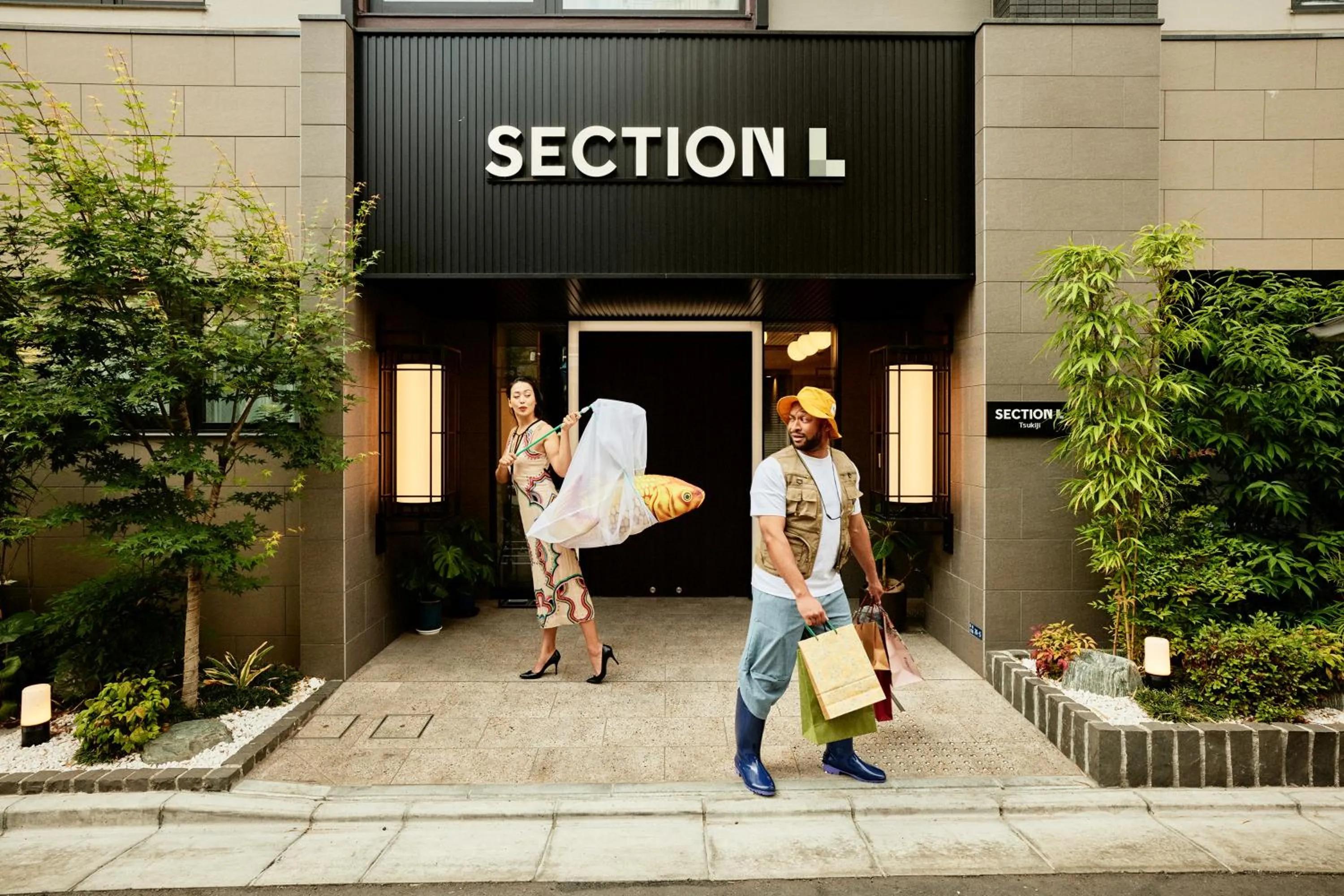People in Section L Tsukiji