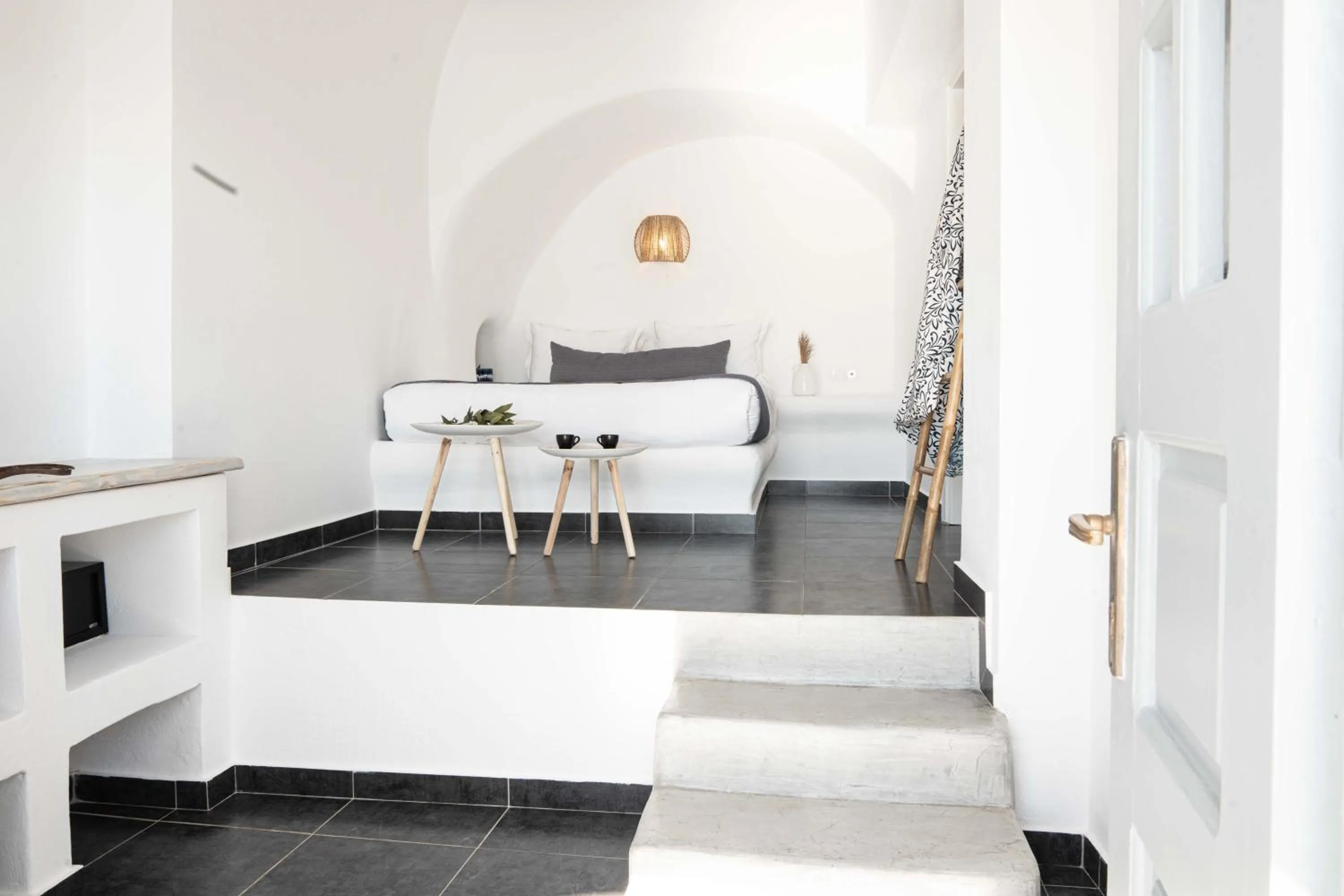 Bedroom, Bed in La Roka, Cliffside Memories