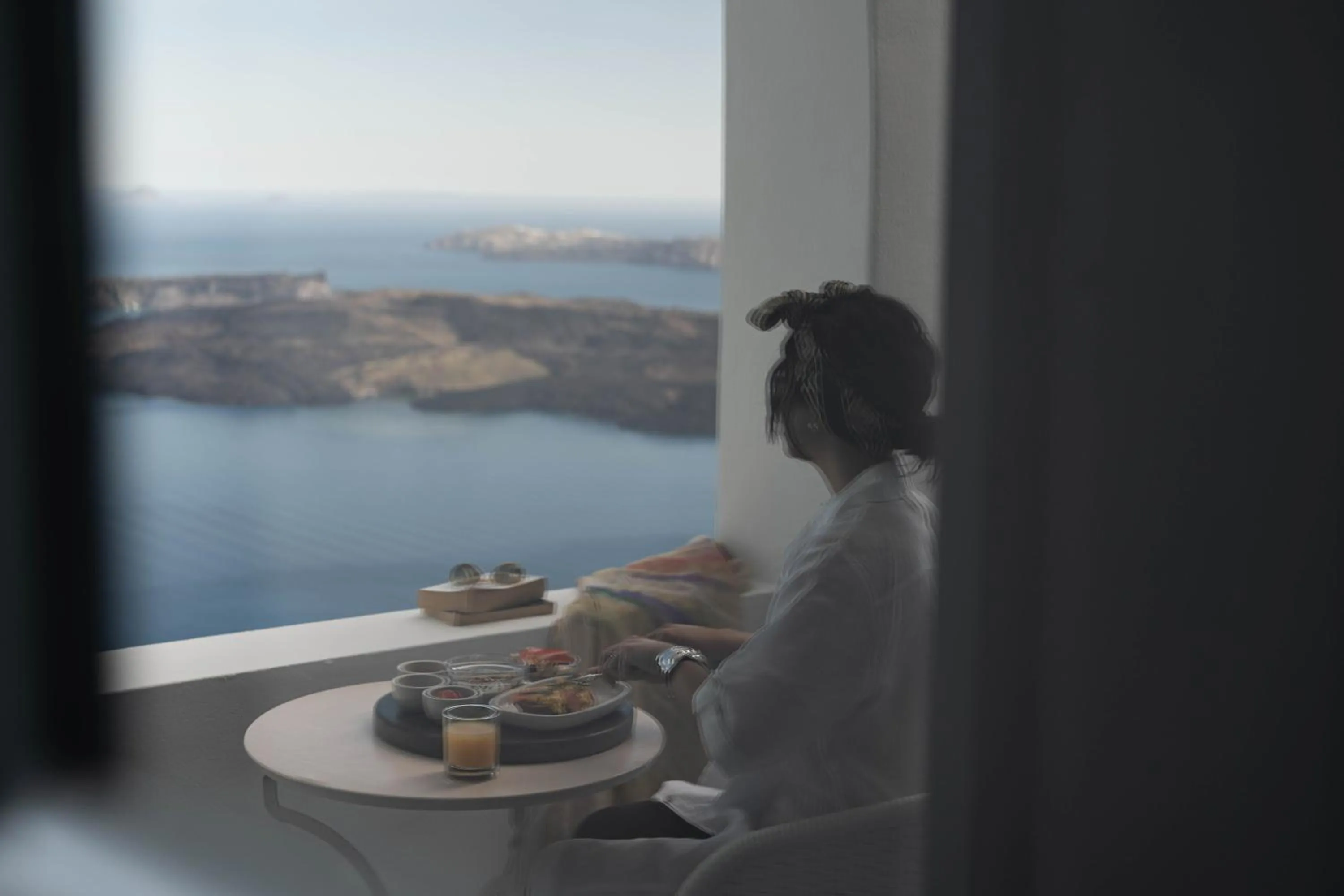 Sea view in La Roka, Cliffside Memories