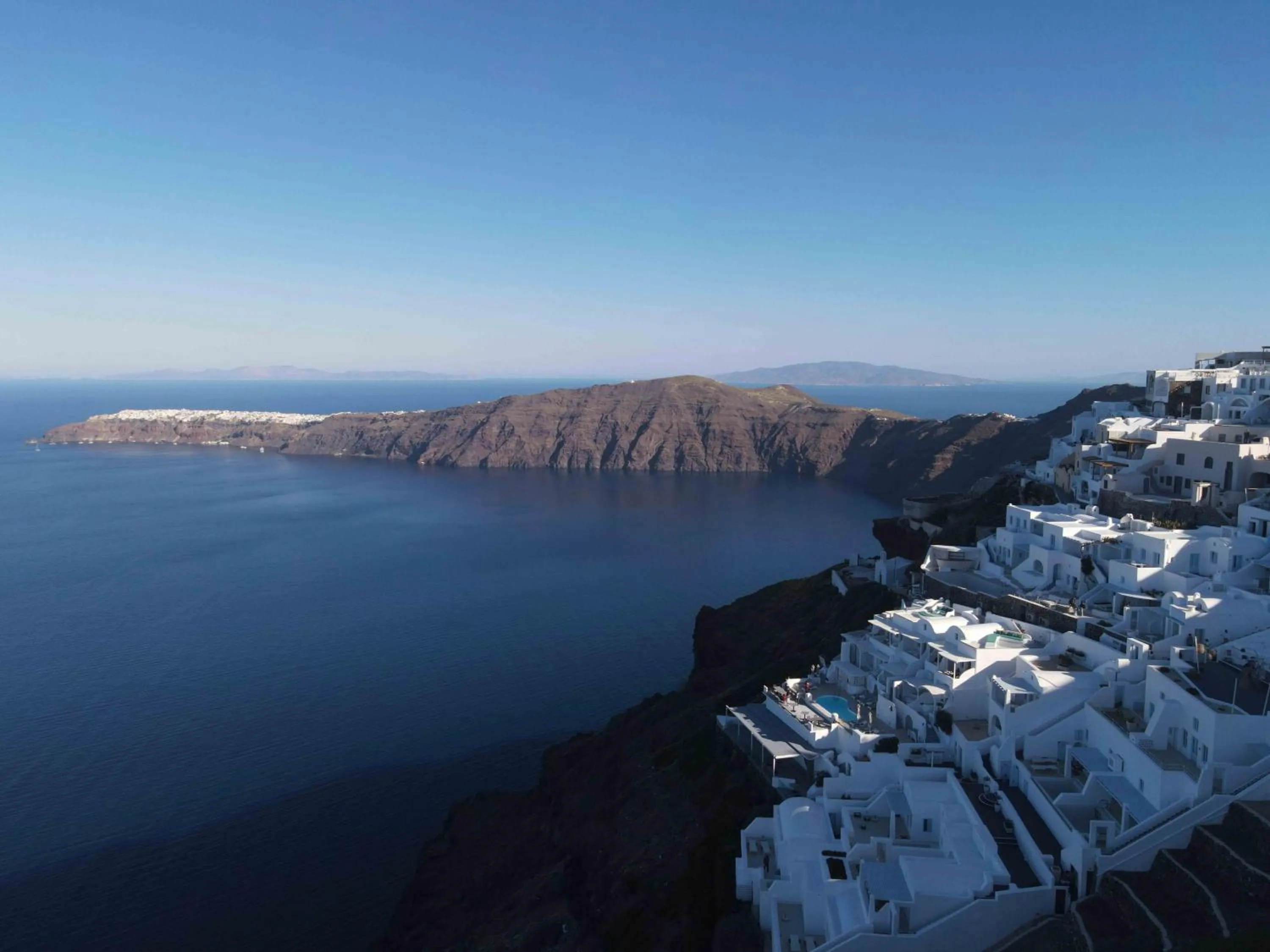 Sea view in La Roka, Cliffside Memories