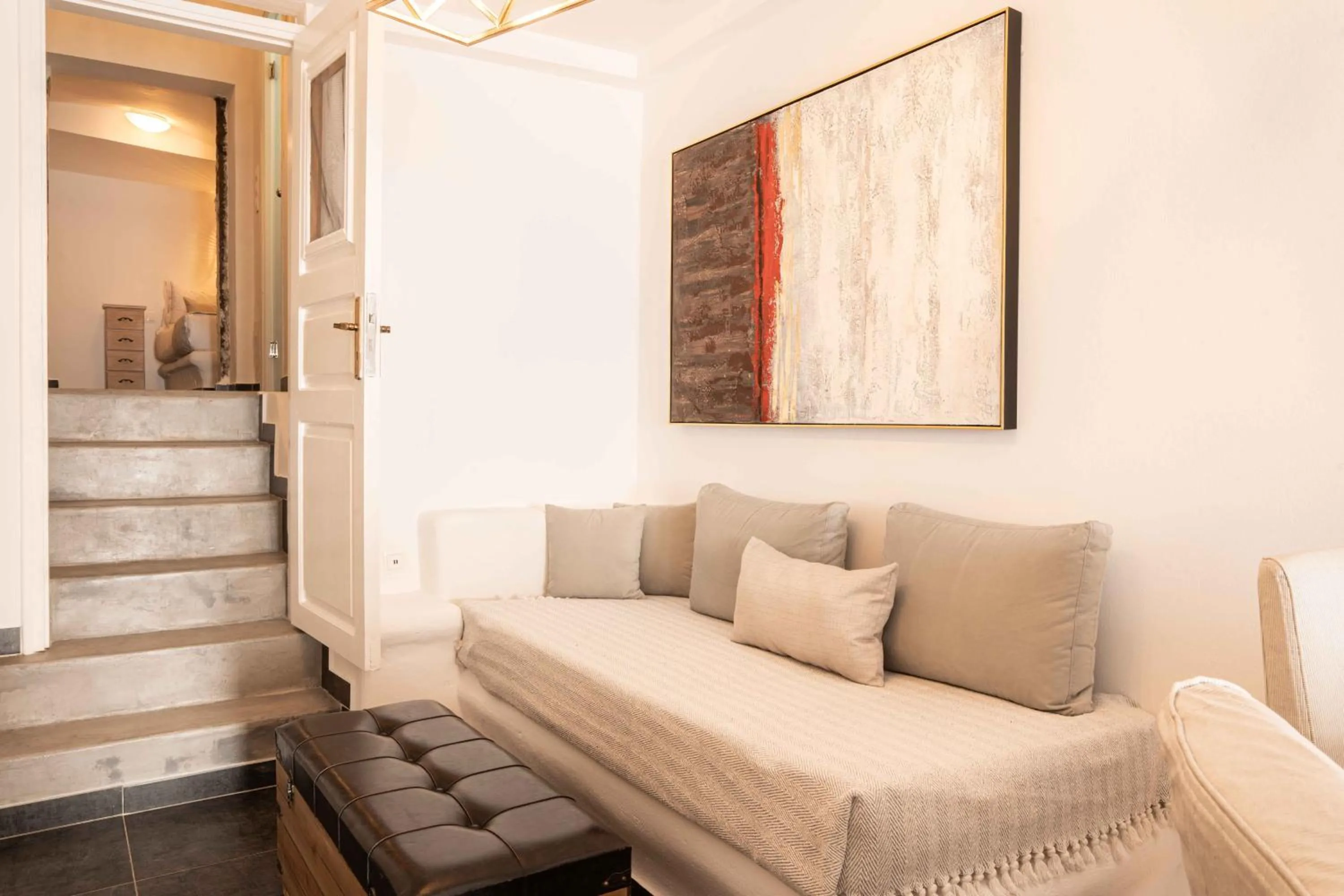 Seating area in La Roka, Cliffside Memories