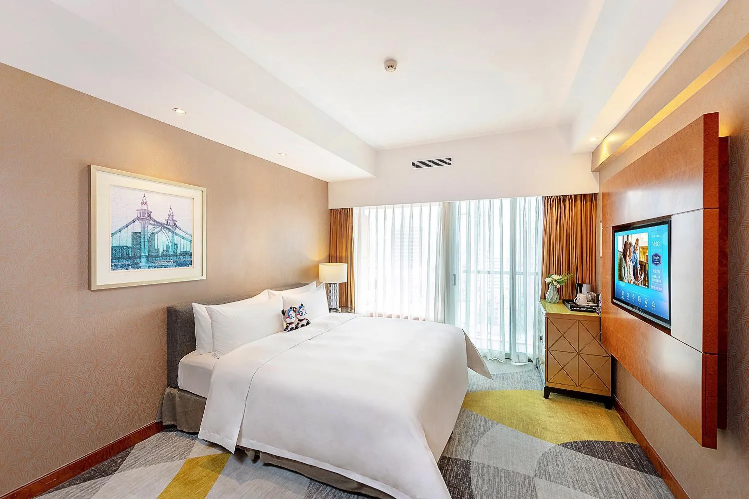 Bed in Hampton by Hilton Zhuhai Gongbei Port