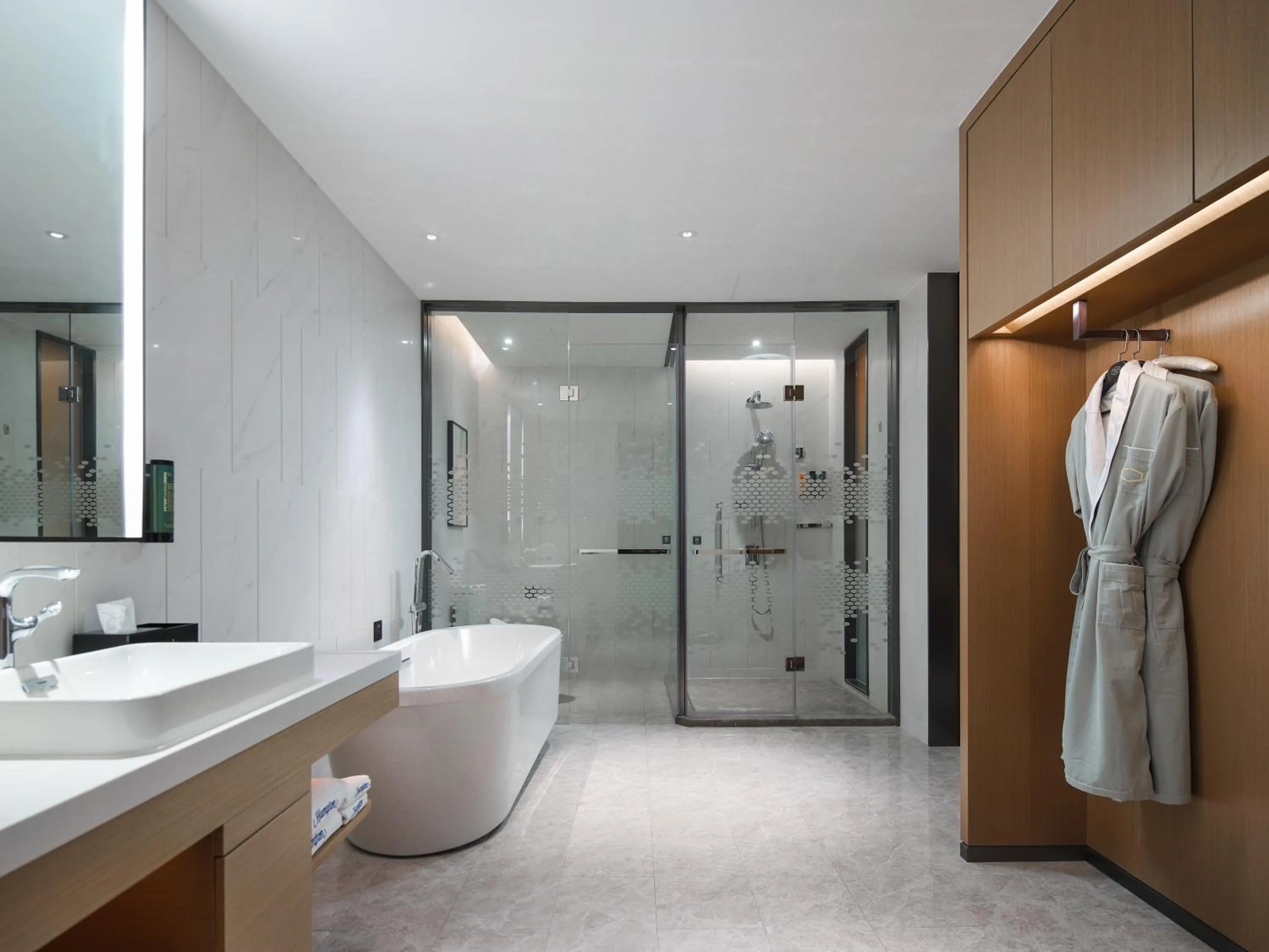 Shower in Hampton by Hilton Shenzhen Longhua Qinghu