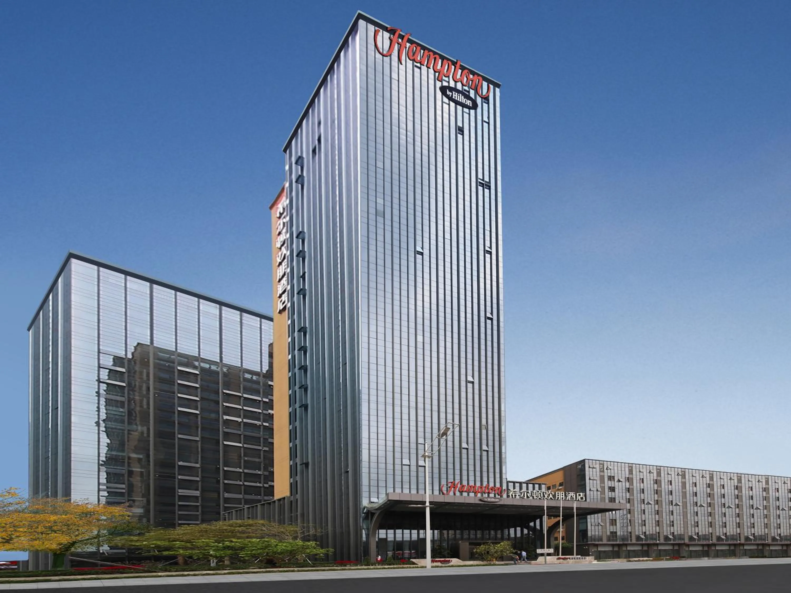 Property building in Hampton by Hilton Shenzhen Longhua Qinghu