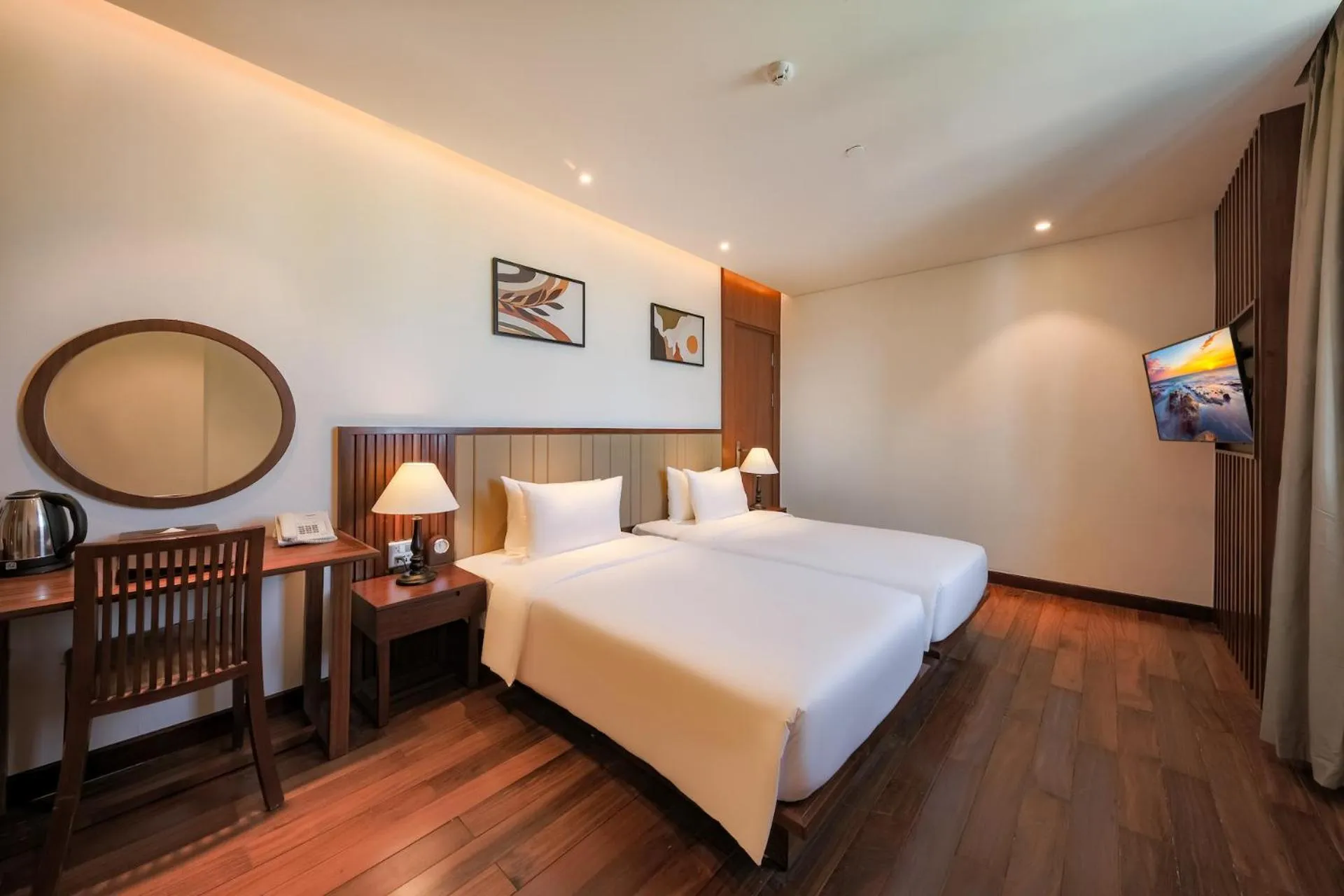 Bed in Green Beach Hotel Nha Trang