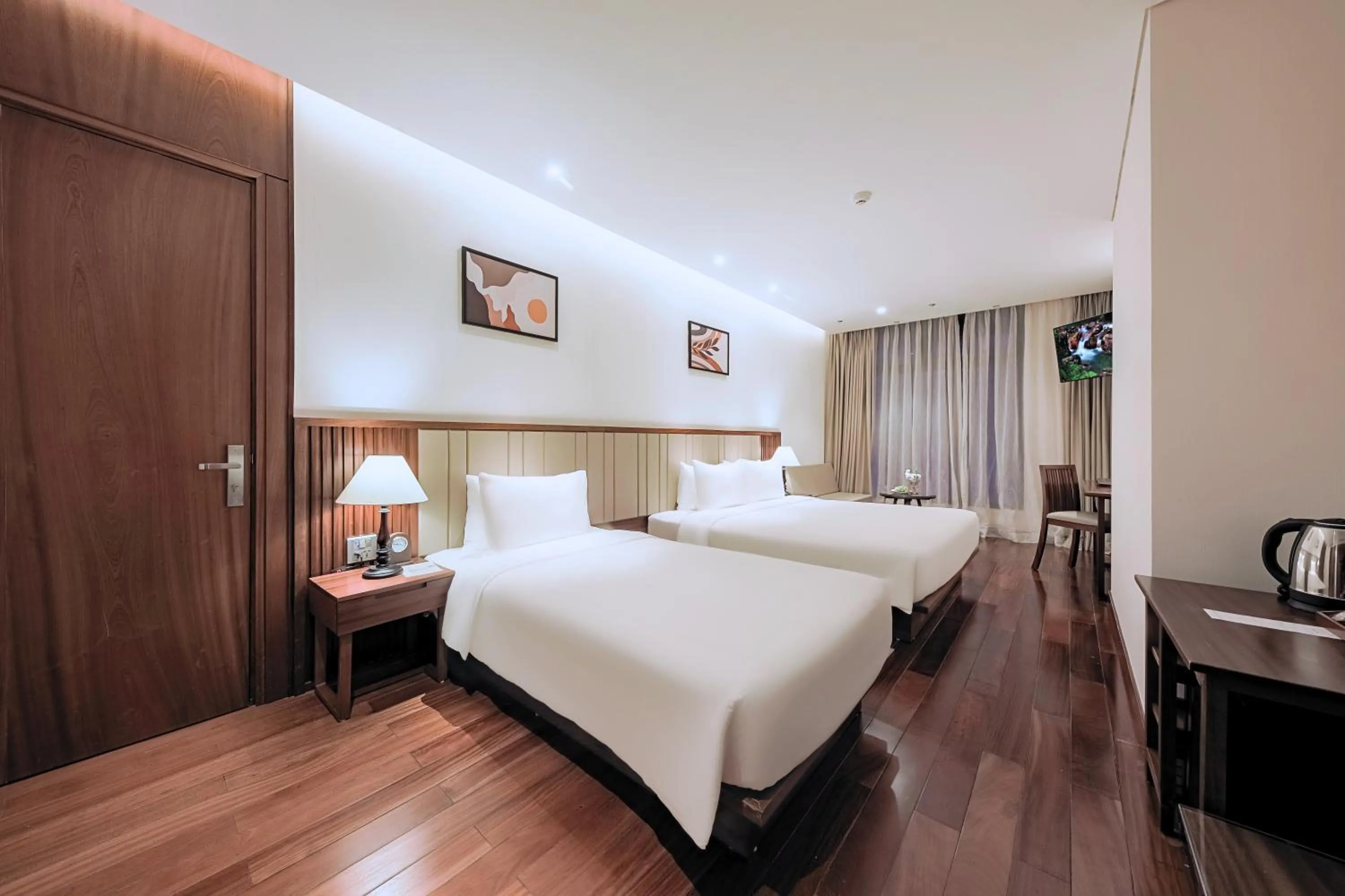 Bed in Green Beach Hotel Nha Trang