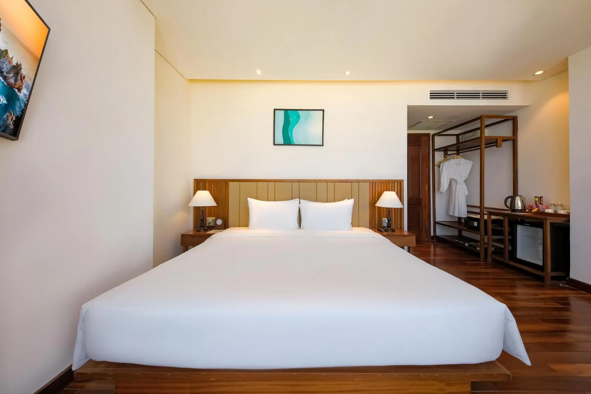 Bed in Green Beach Hotel Nha Trang