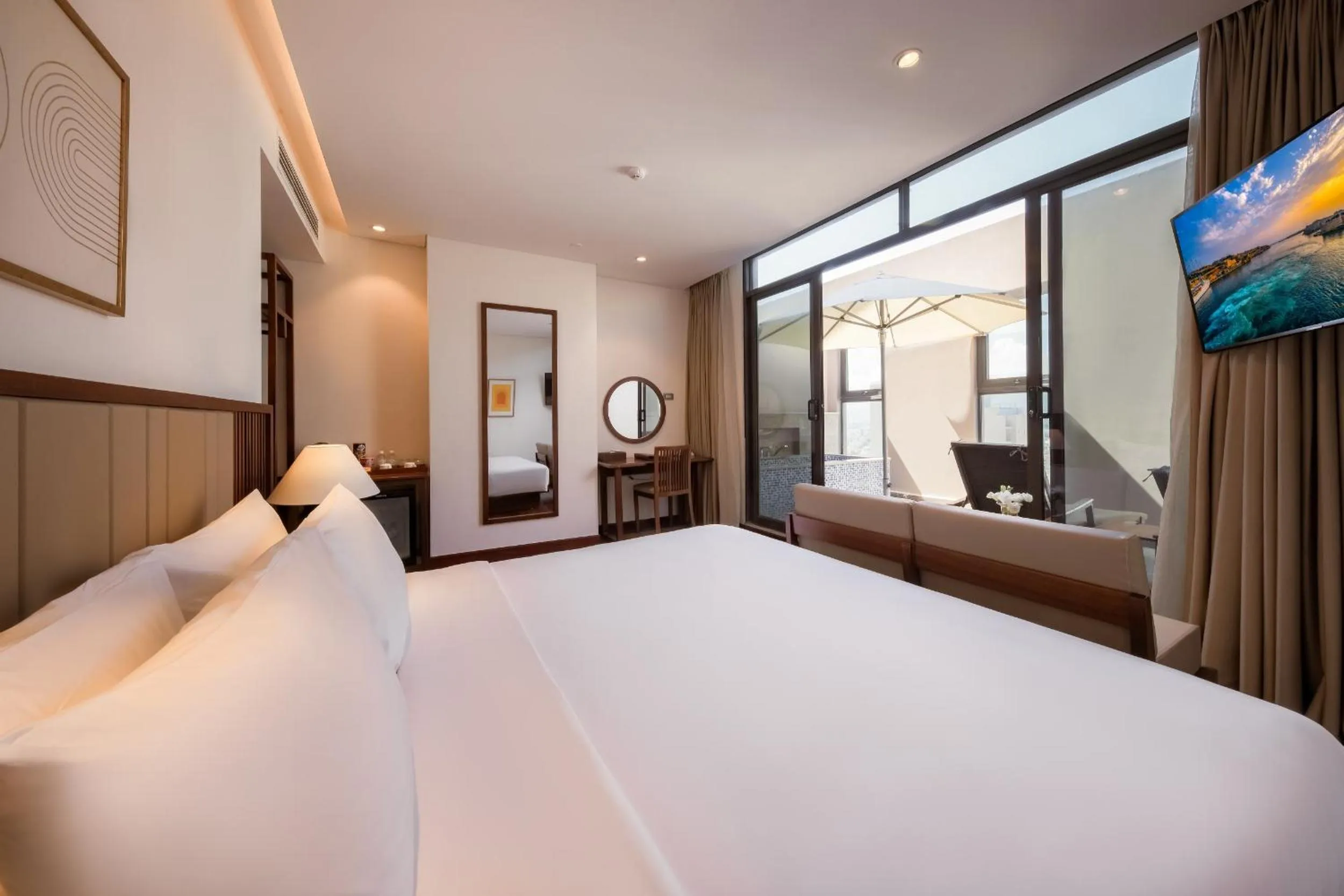 Bed in Green Beach Hotel Nha Trang