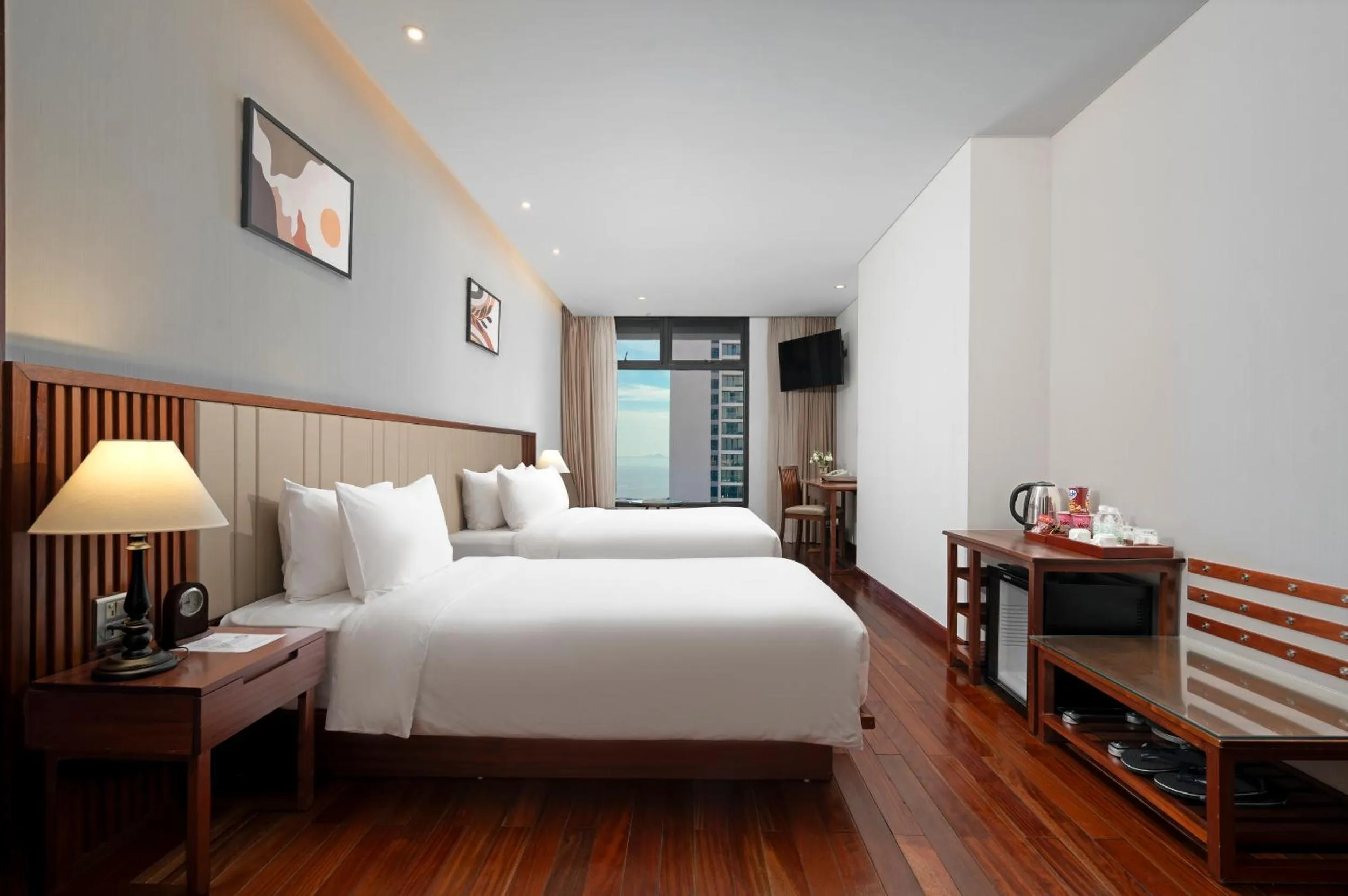 Bed in Green Beach Hotel Nha Trang