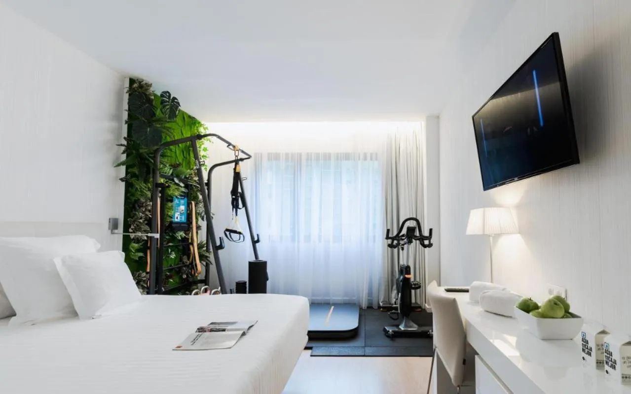 Bedroom in Hotel Zentral Castellana Norte