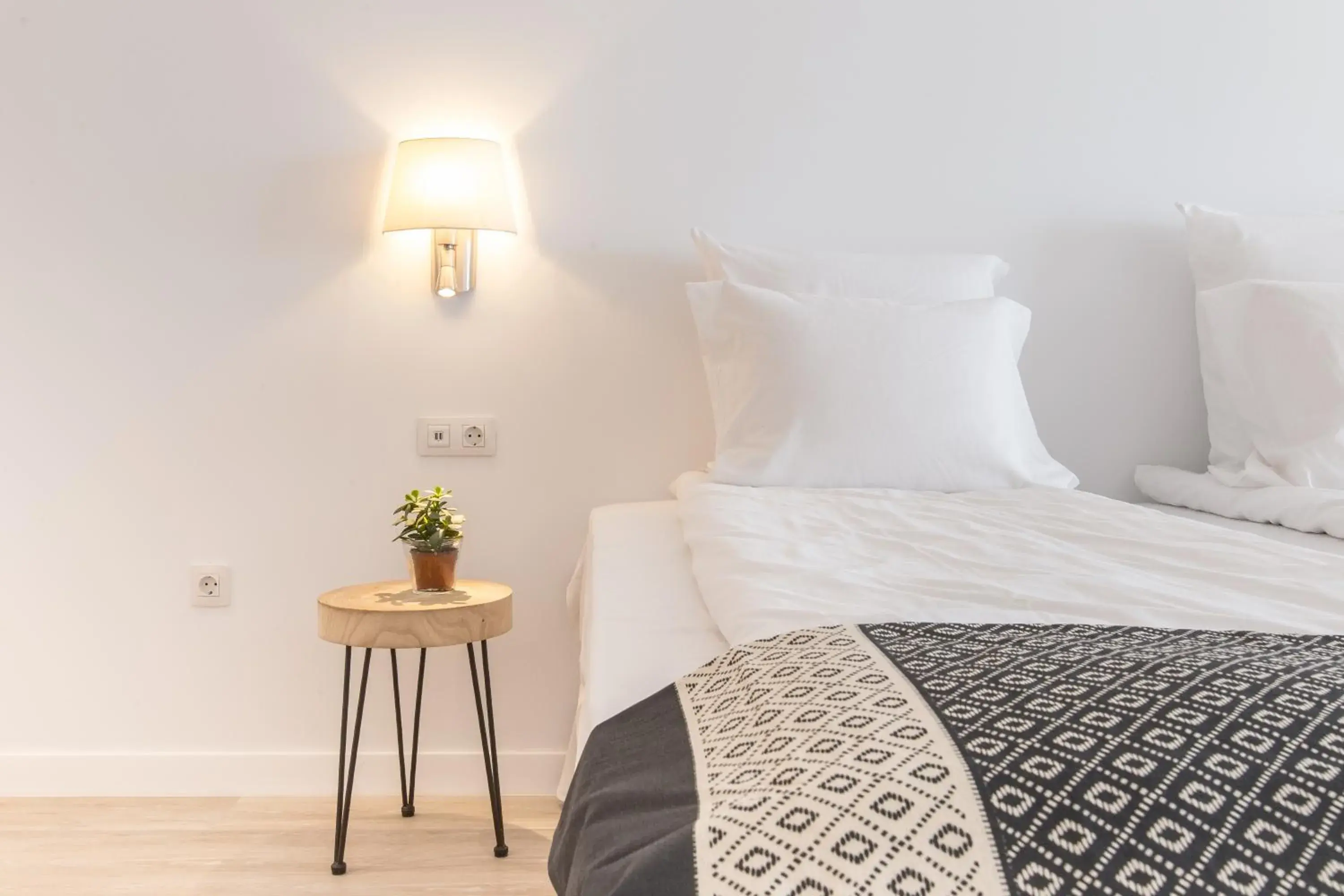 Bed in Atlantic Holiday Hotel Bed in Atlantic Holiday Hotel