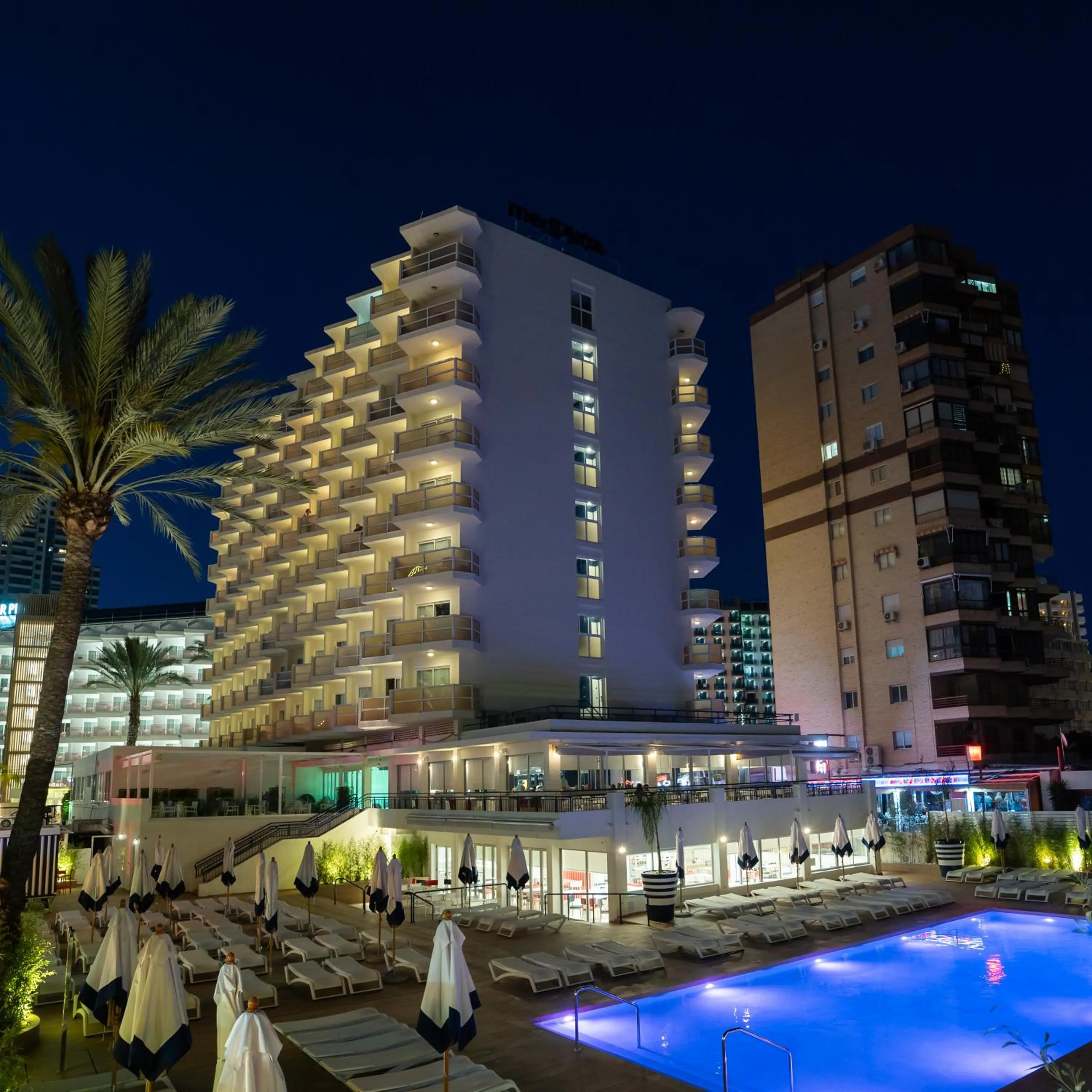 Swimming pool in Medplaya Hotel Riudor - Adults Recommended