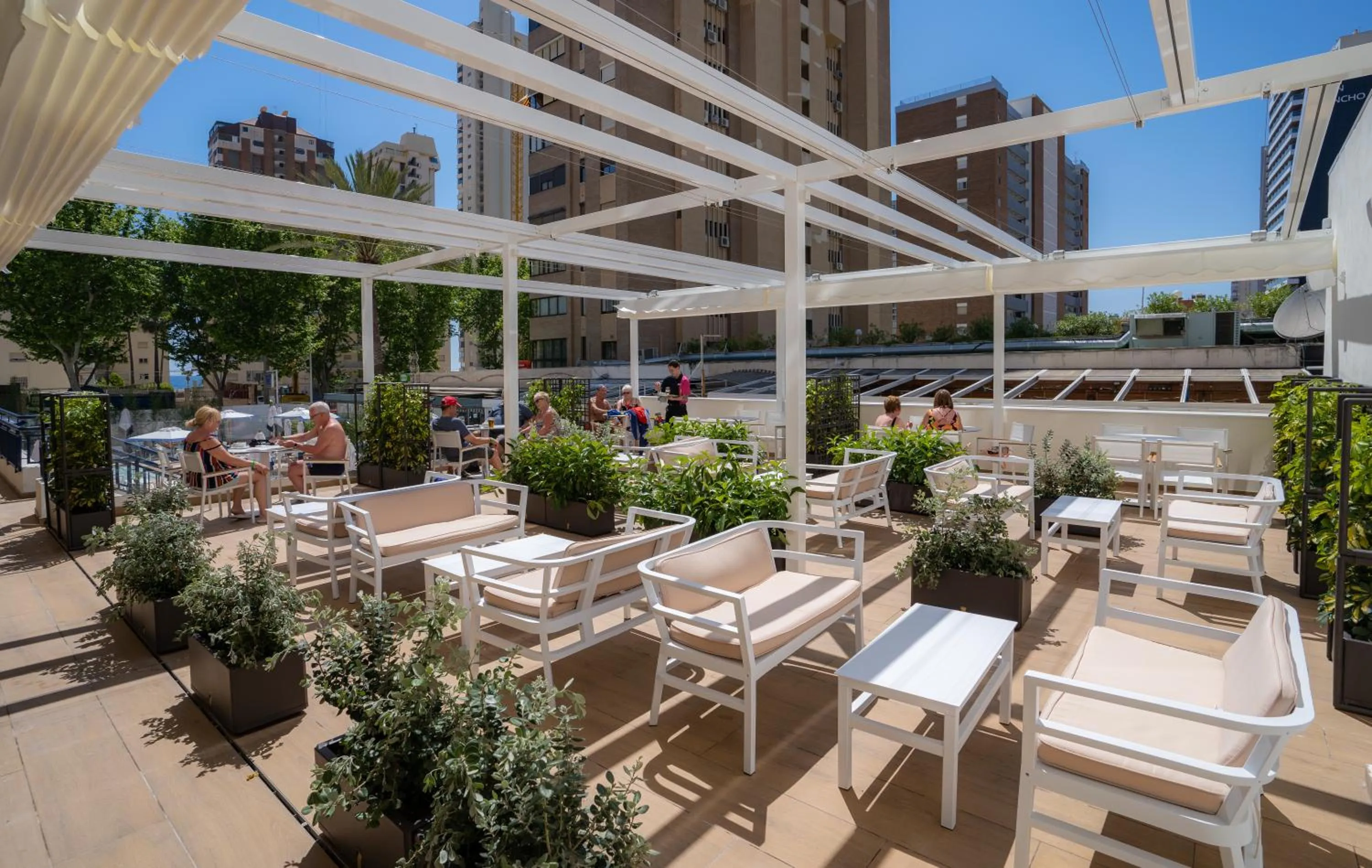 Balcony/Terrace in Medplaya Hotel Riudor - Adults Recommended