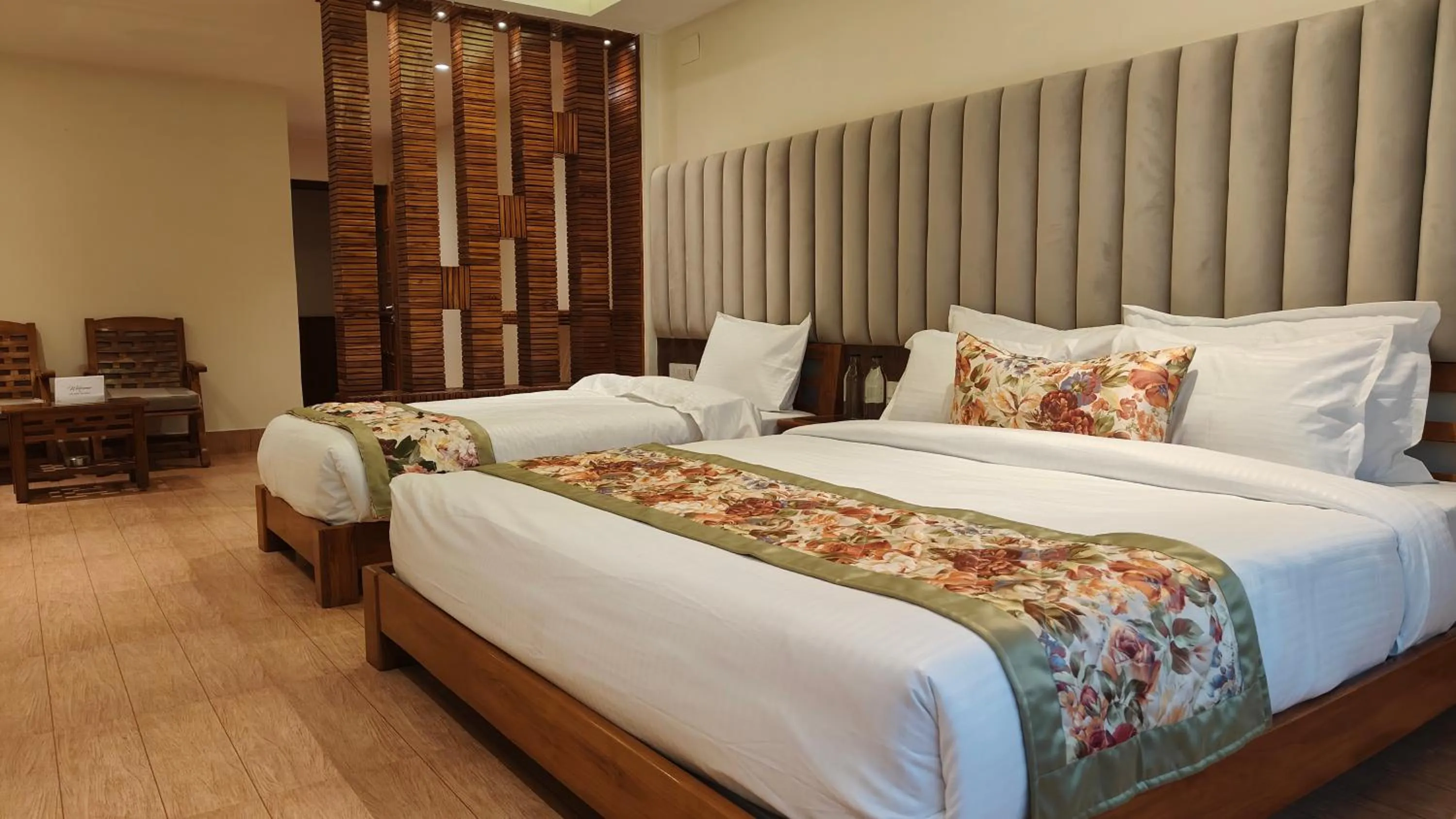 Bed in Mount Polaris Suites & Spa