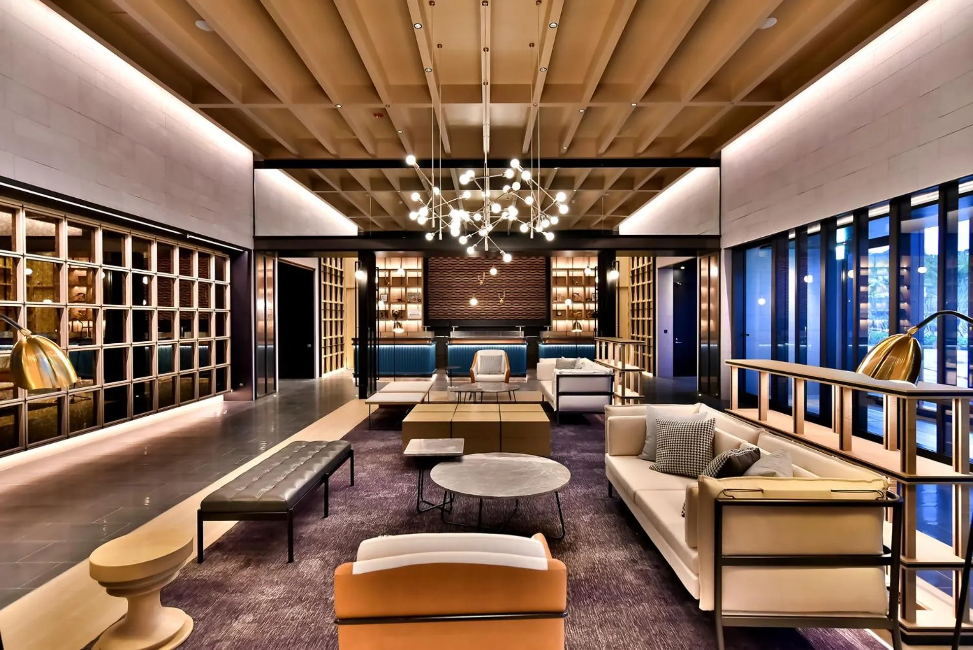 Lobby or reception in Four Points by Sheraton Taipei Bali