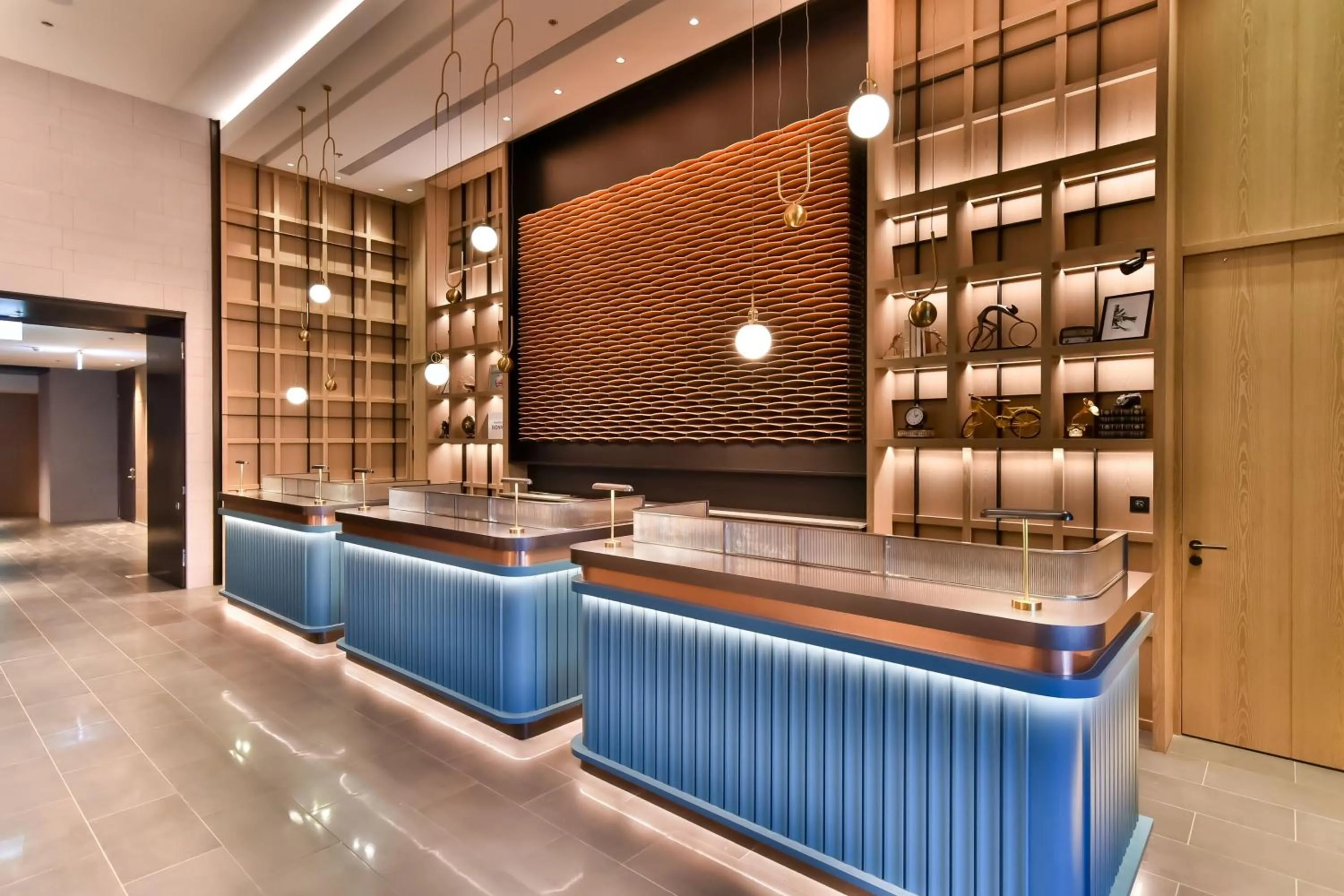Lobby or reception in Four Points by Sheraton Taipei Bali