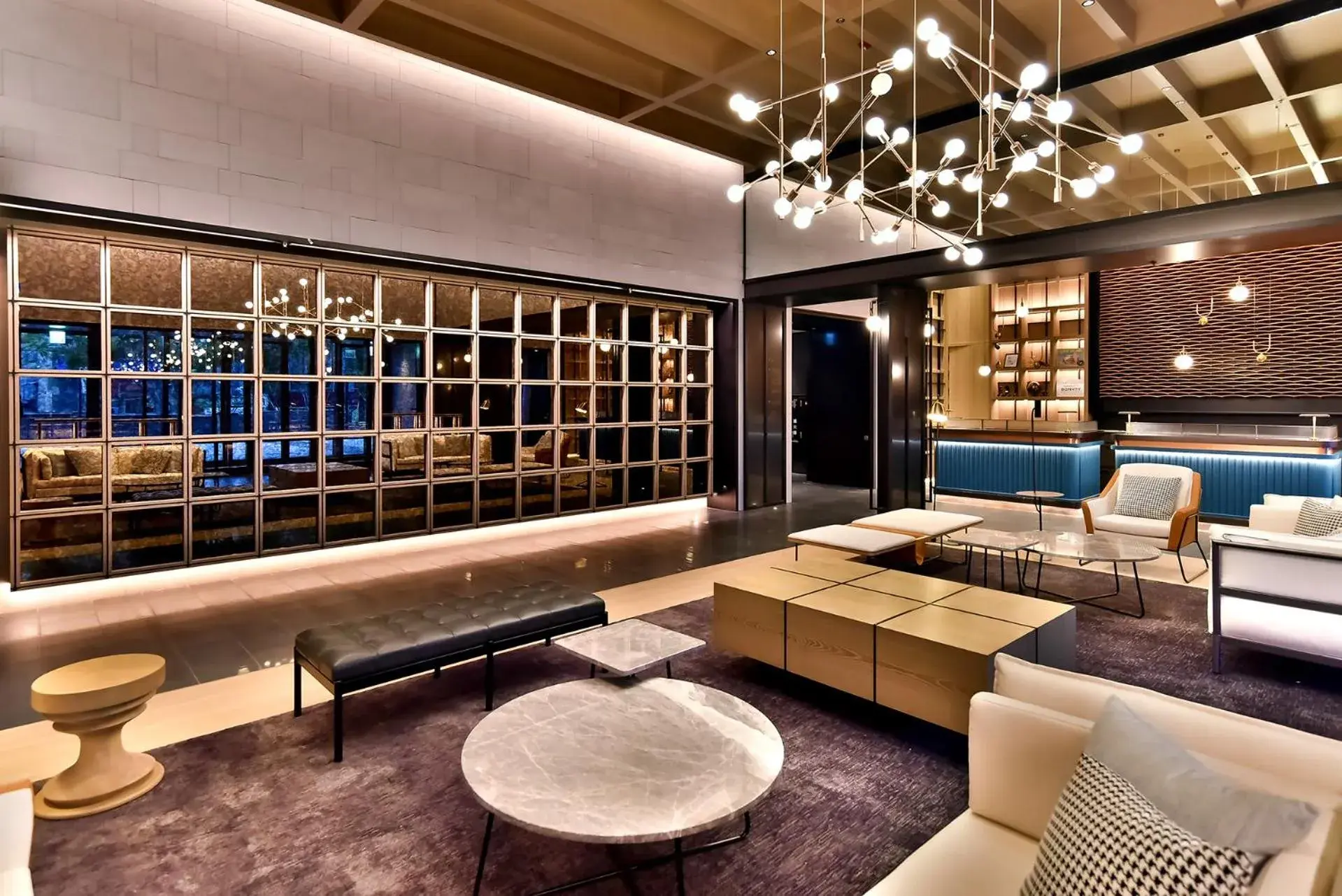 Lobby or reception, Lounge/Bar in Four Points by Sheraton Taipei Bali