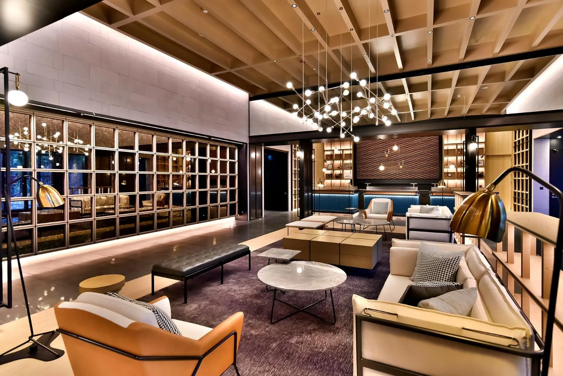 Lobby or reception in Four Points by Sheraton Taipei Bali