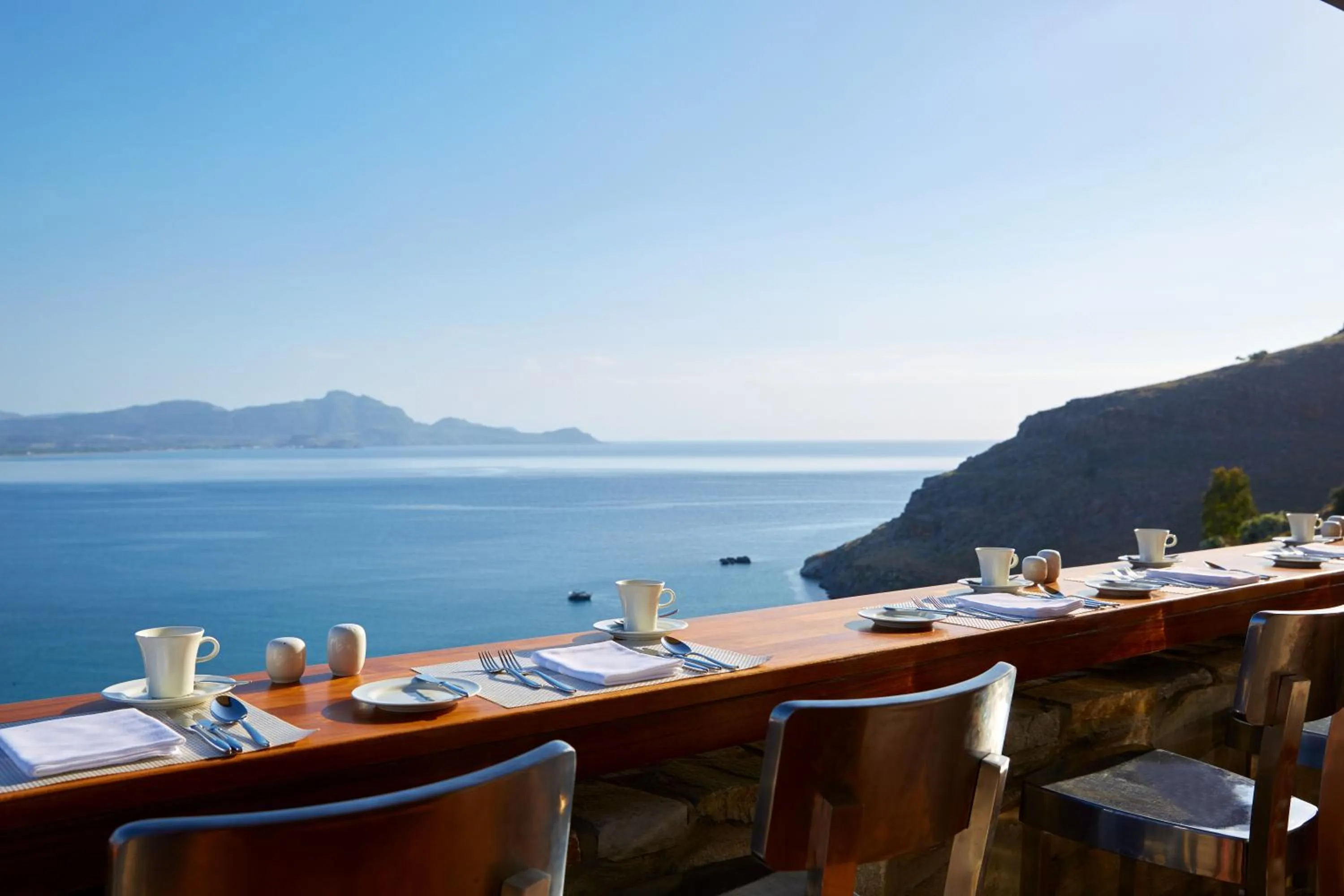 Restaurant/places to eat in Lindos Blu Luxury Hotel-Adults only