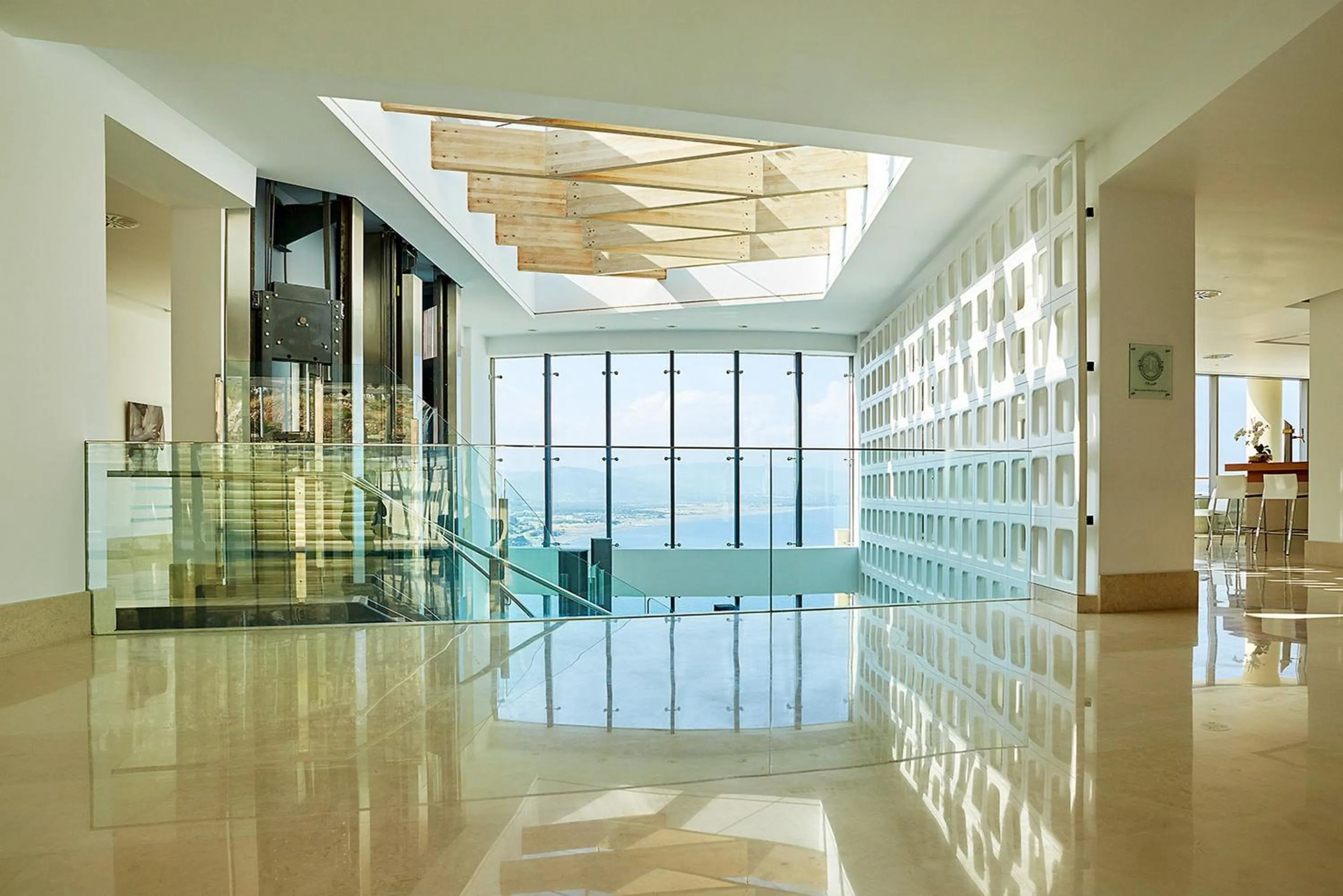 Lobby or reception in Lindos Blu Luxury Hotel-Adults only