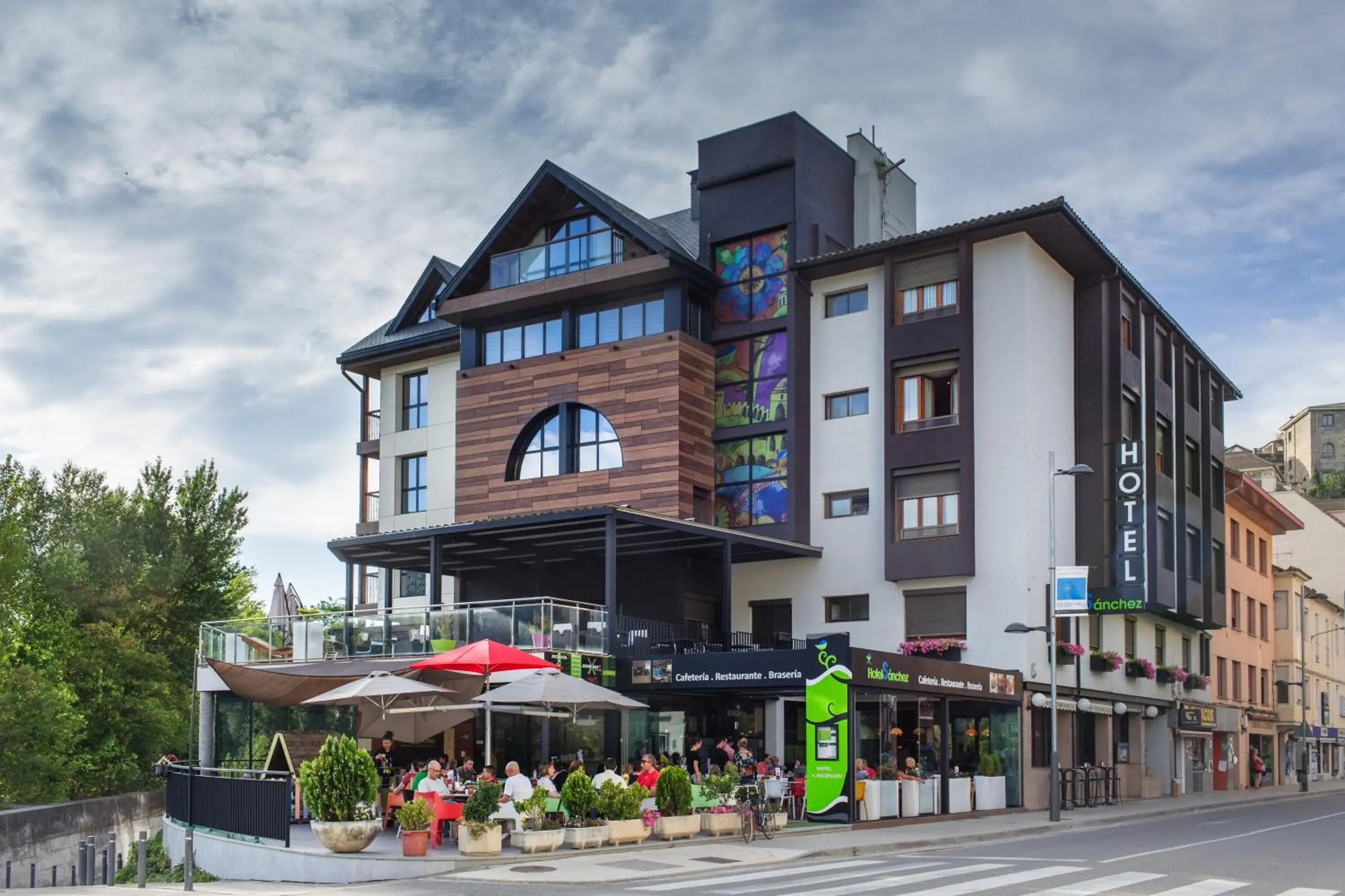 Property building in Hotel Sanchez Property building in Hotel Sanchez