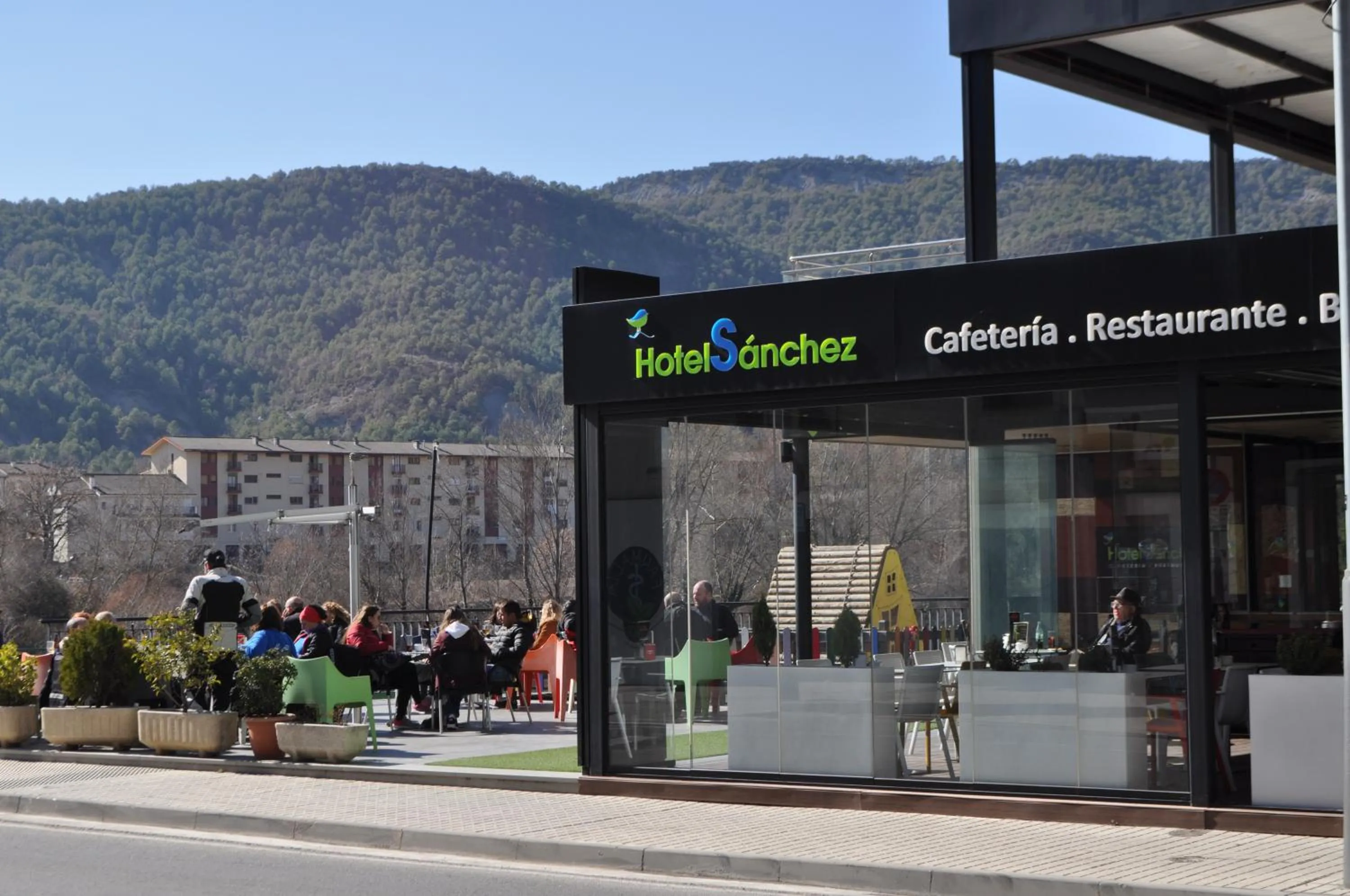 Balcony/Terrace in Hotel Sanchez