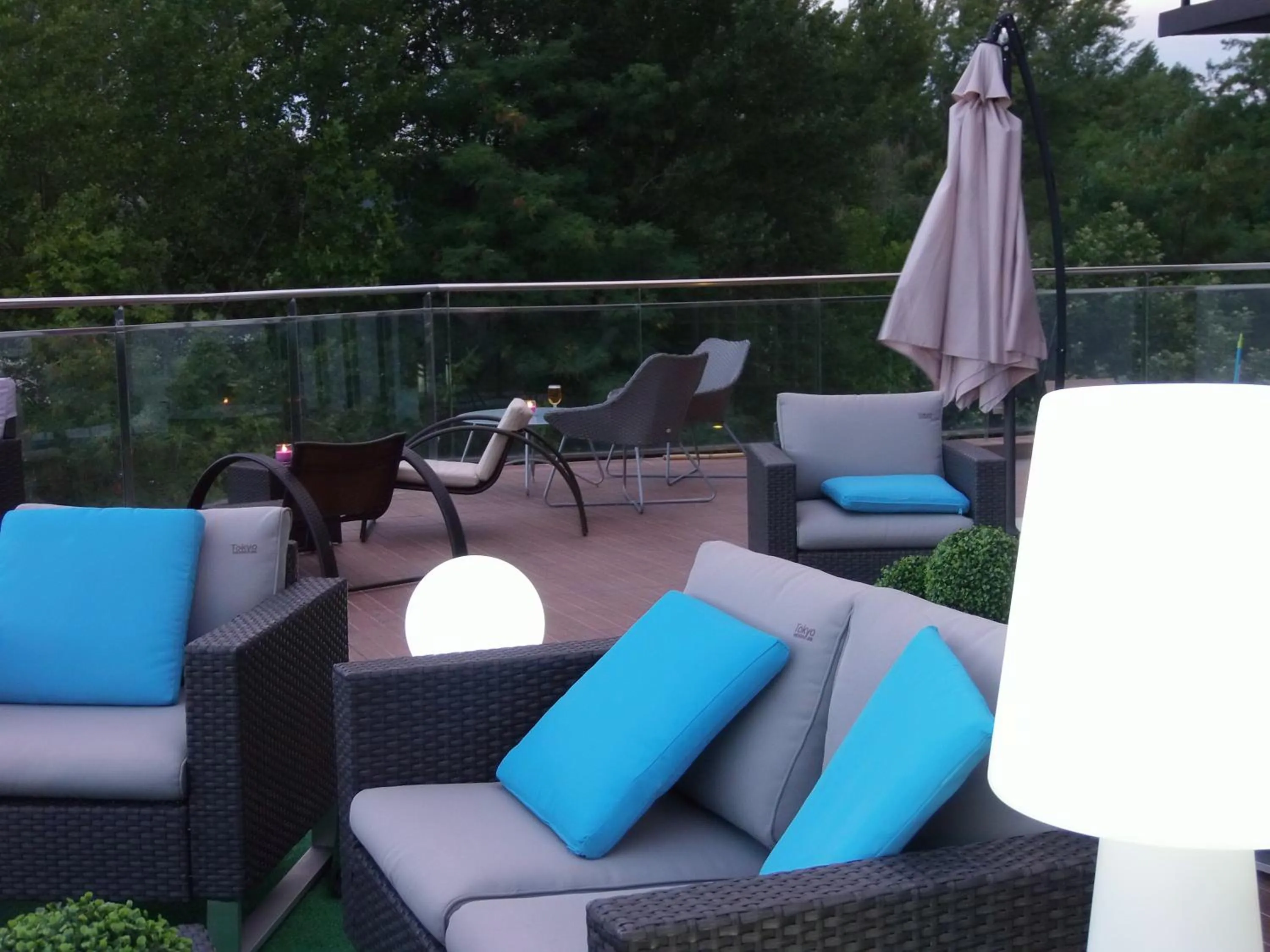 Balcony/Terrace in Hotel Sanchez