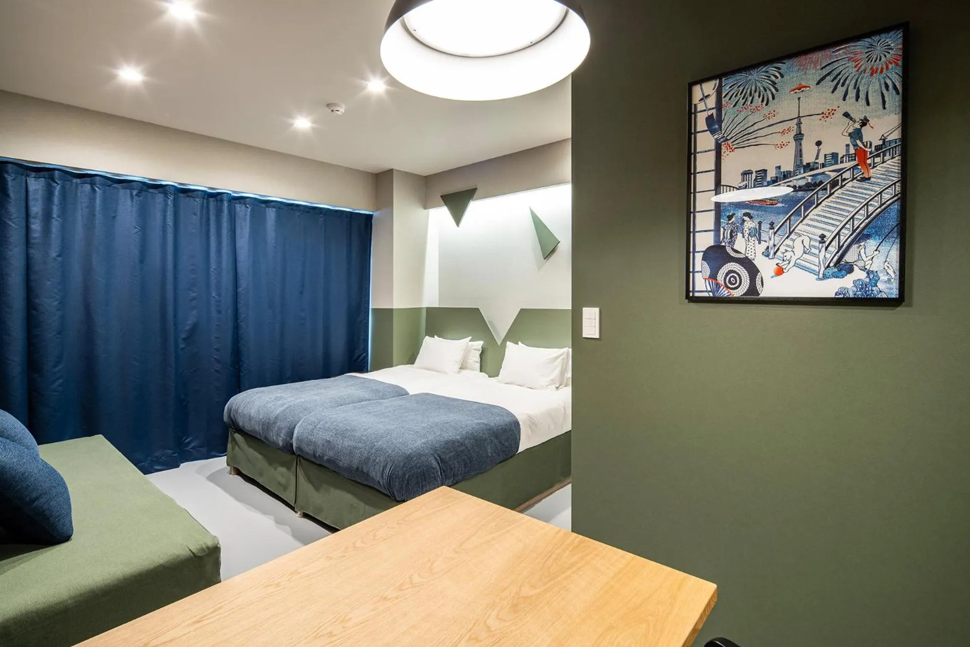 Bedroom, Bed in Section L Kuramae - Asakusa