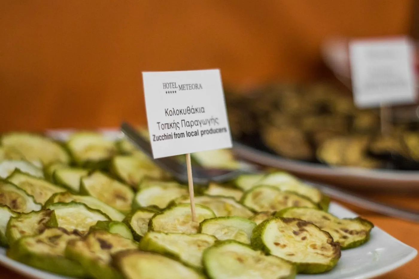 Food and drinks in Meteora Hotel at Kastraki