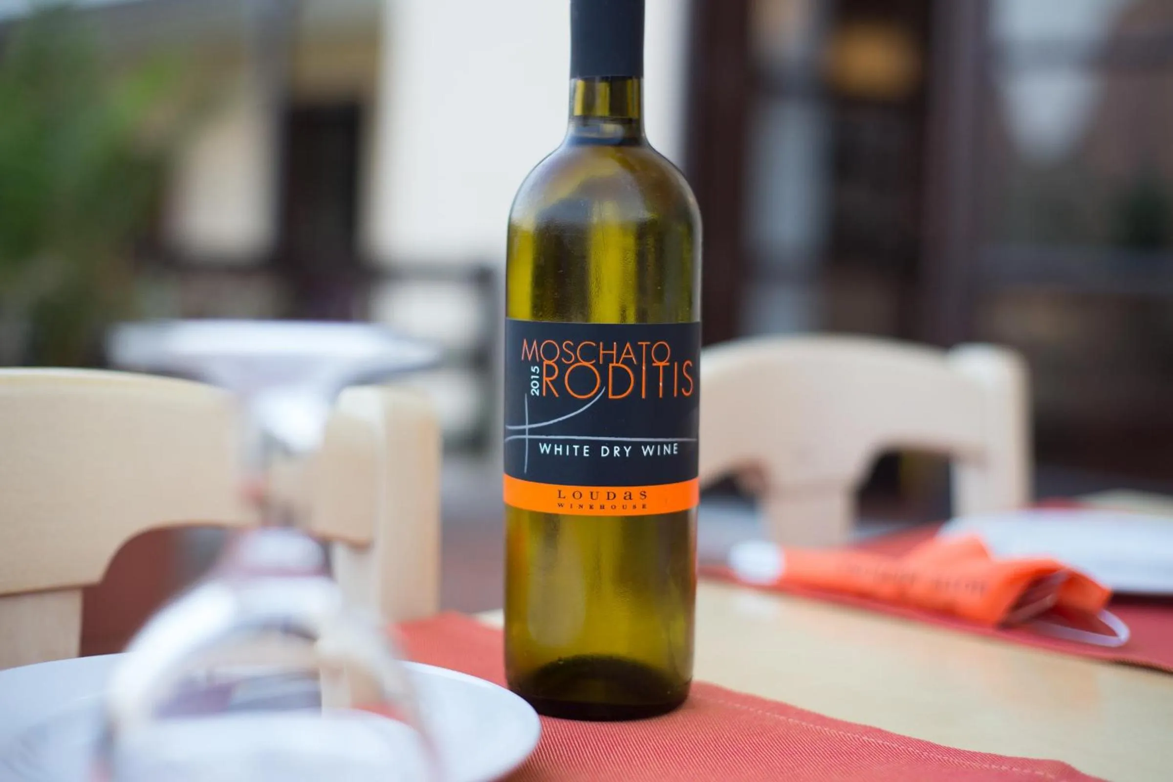 Drinks in Meteora Hotel at Kastraki