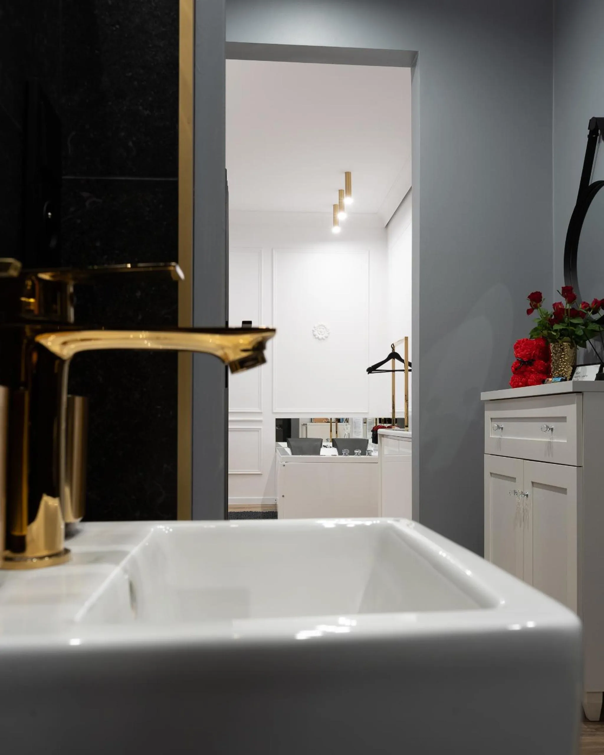 Bathroom in Apartament z Jacuzzi Kraków SHINE Starowiślna