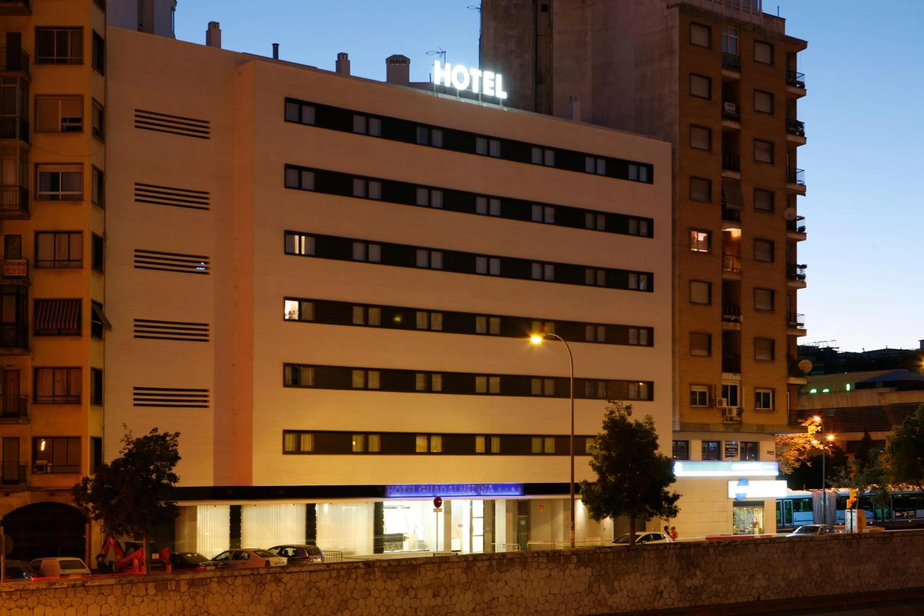 Facade/entrance in Hotel Guadalmedina